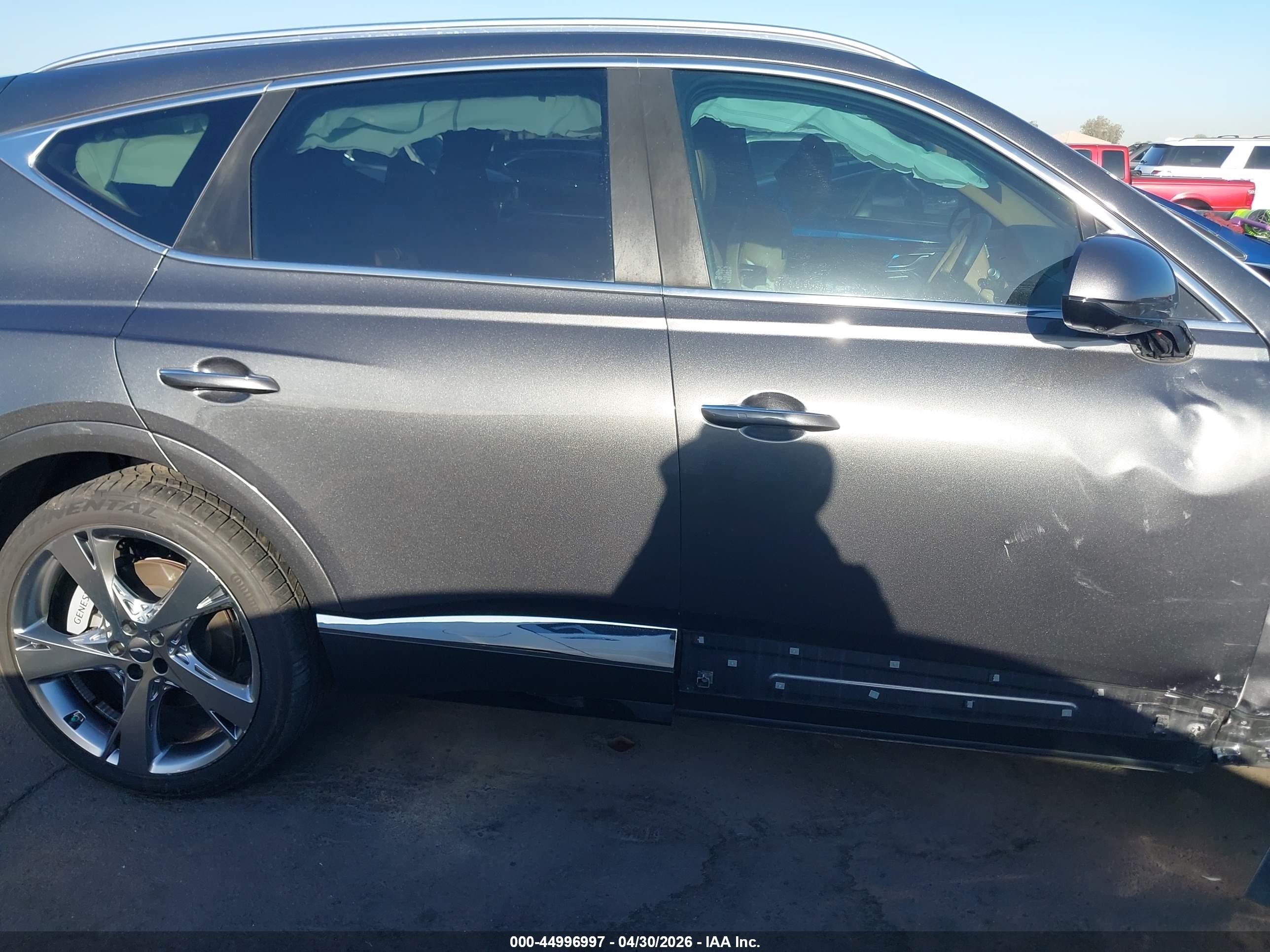 2023 Genesis Gv80 3.5t Awd Gray vin: KMUHCESC4PU113948