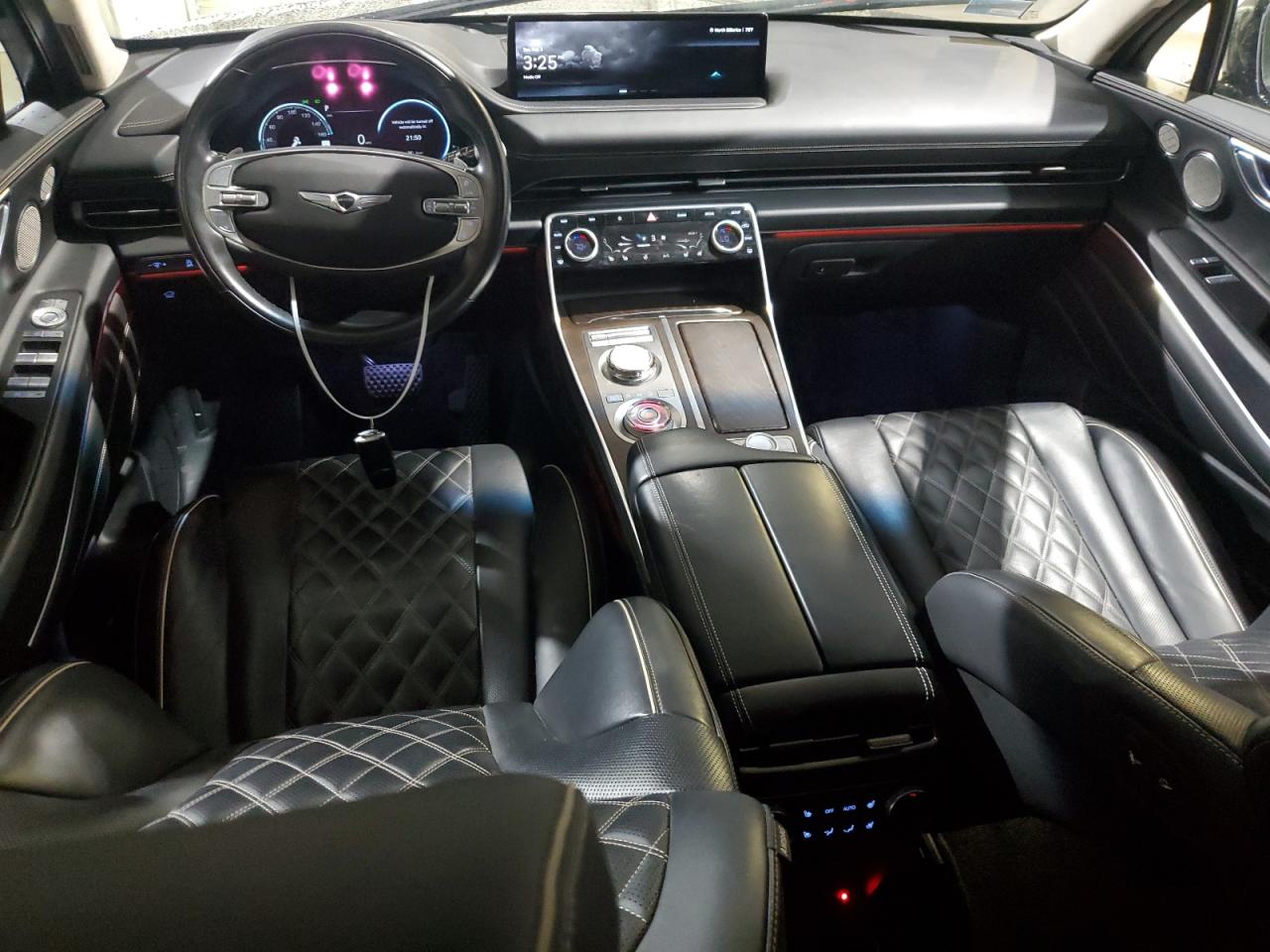 2023 Genesis Gv80 Base Black vin: KMUHCESC7PU116116