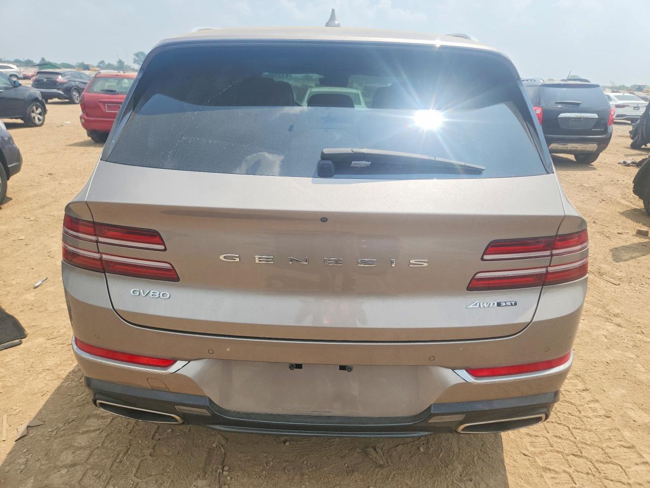 2021 Genesis Gv80 3.5t Gold vin: KMUHCESC9MU036036