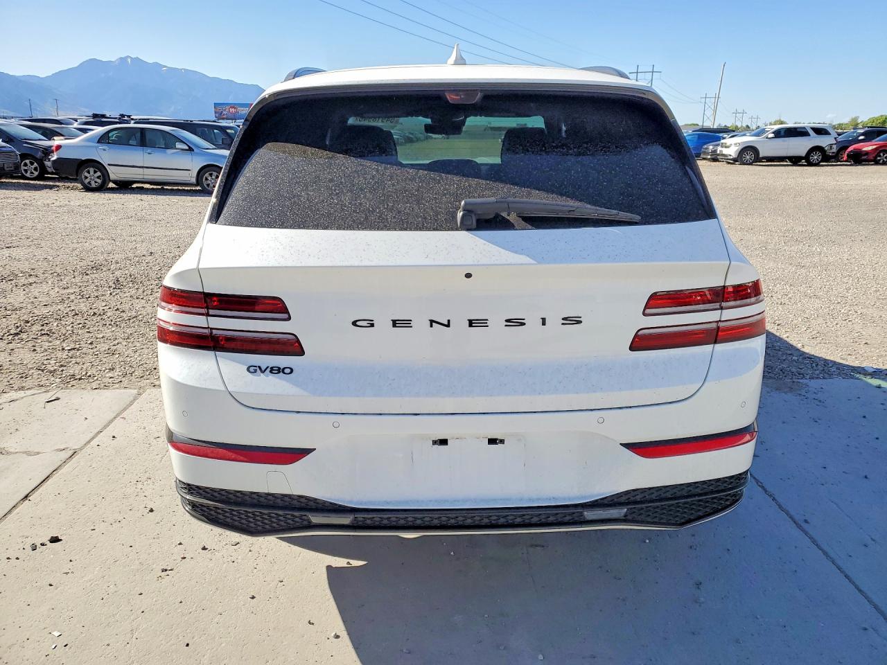 2026 Genesis Gv80 Prestige Black White vin: KMUHCESCXTU298436