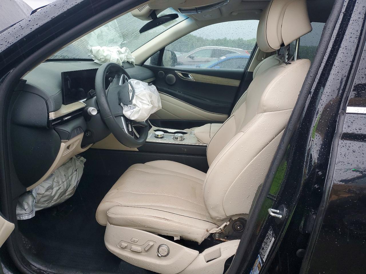 2025 Genesis Gv80 Advanced Black vin: KMUHDESC5SU219685