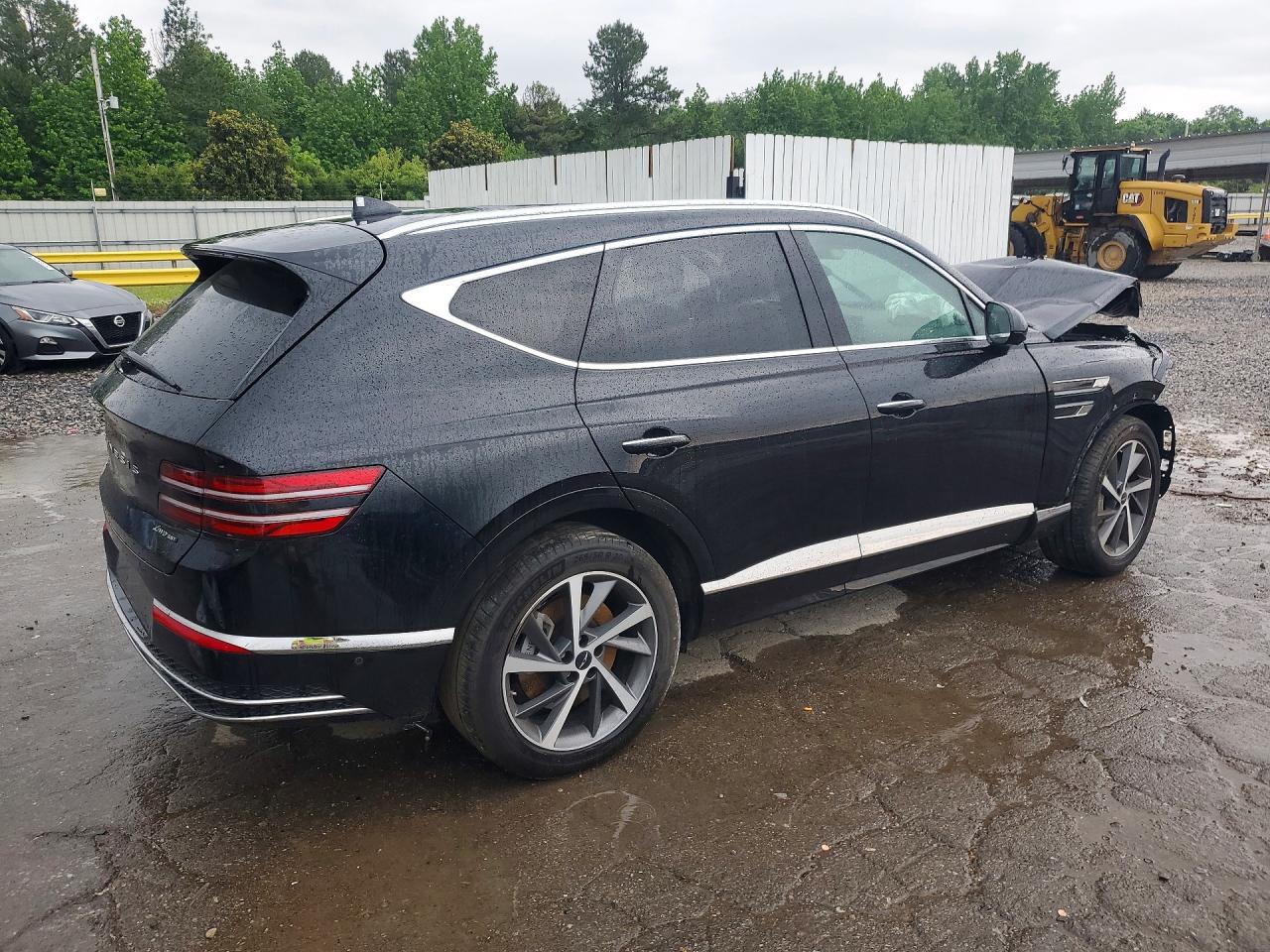 2025 Genesis Gv80 Advanced Black vin: KMUHDESC5SU219685
