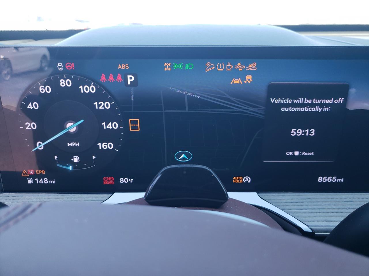 2025 Genesis Gv80 Prestige Черный vin: KMUHEESC3SU238815