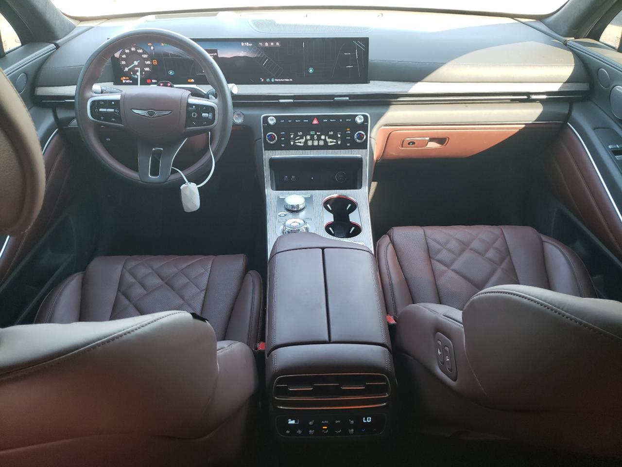 2025 Genesis Gv80 Prestige Черный vin: KMUHEESC3SU238815