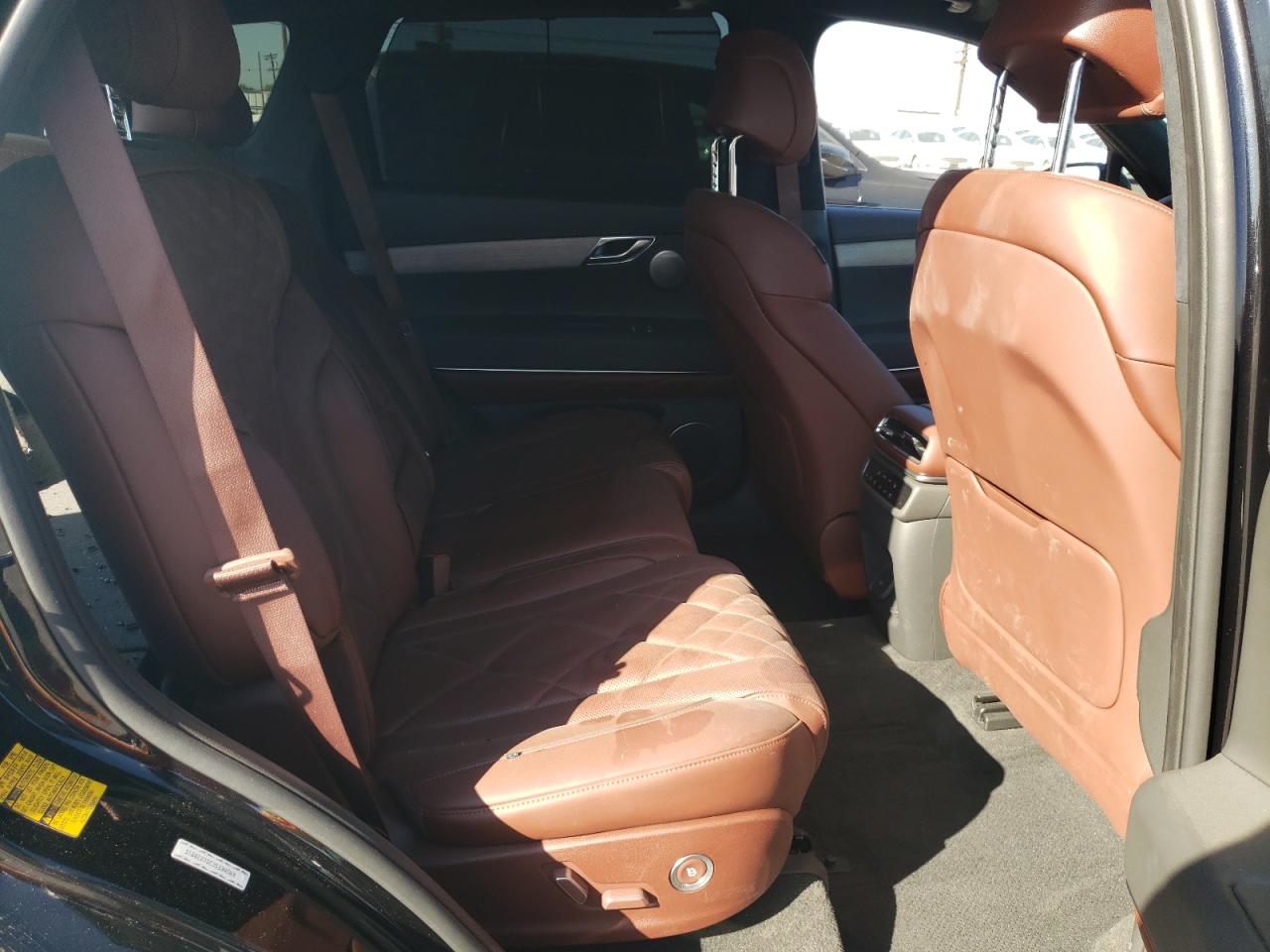 2025 Genesis Gv80 Prestige Черный vin: KMUHEESC3SU238815