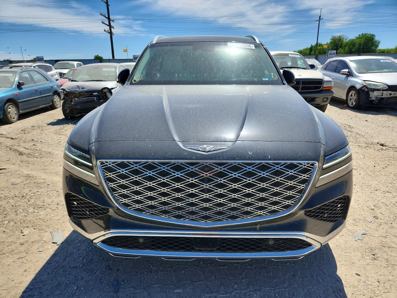 2025 Genesis Gv80 Prestige Black vin: KMUHEESC5SU260458