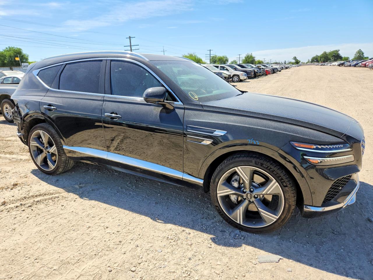 2025 Genesis Gv80 Prestige Black vin: KMUHEESC5SU260458
