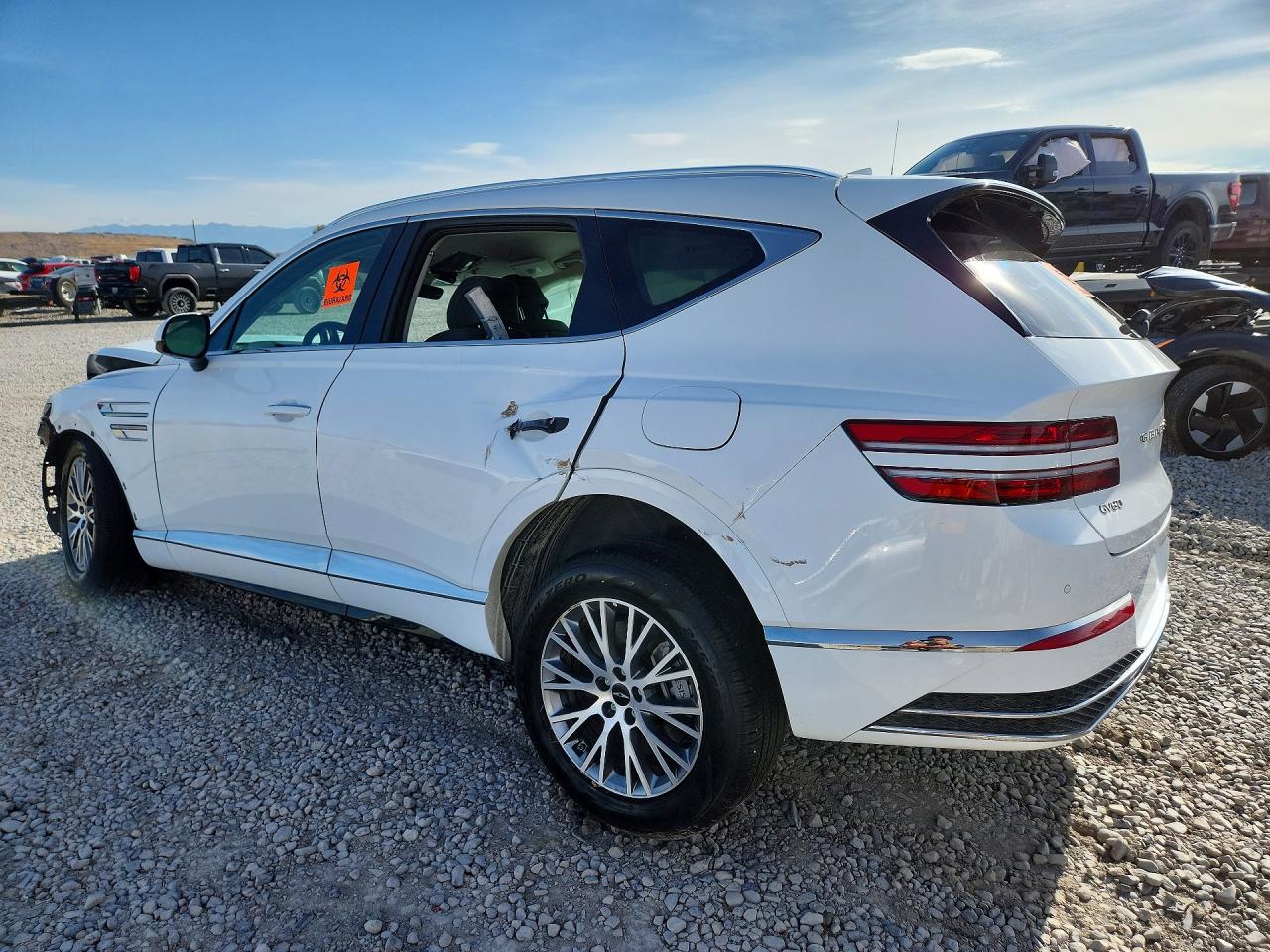 2026 Genesis Gv80 Base White vin: KMUHFESB2TU323635