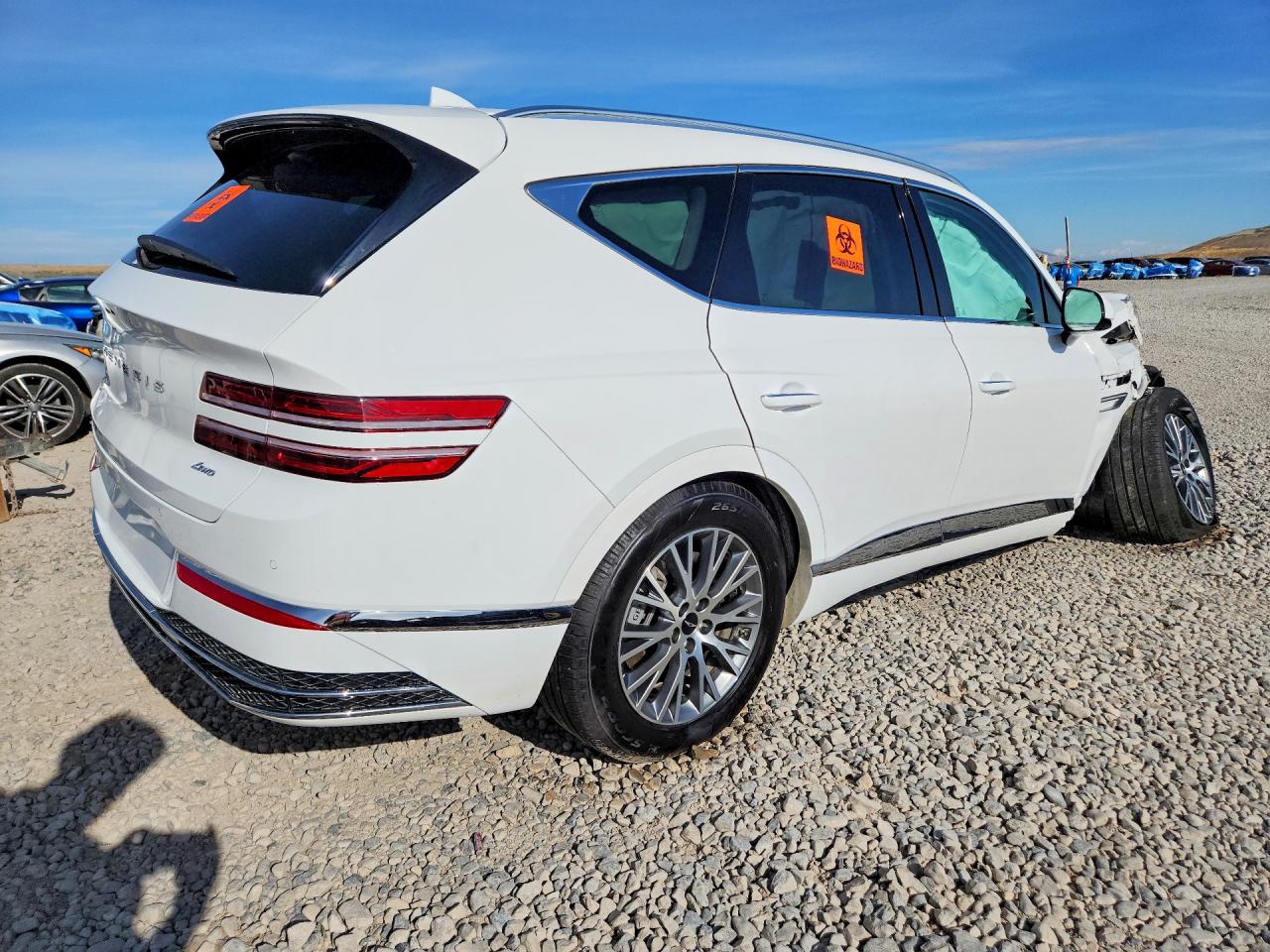 2026 Genesis Gv80 Base White vin: KMUHFESB2TU323635