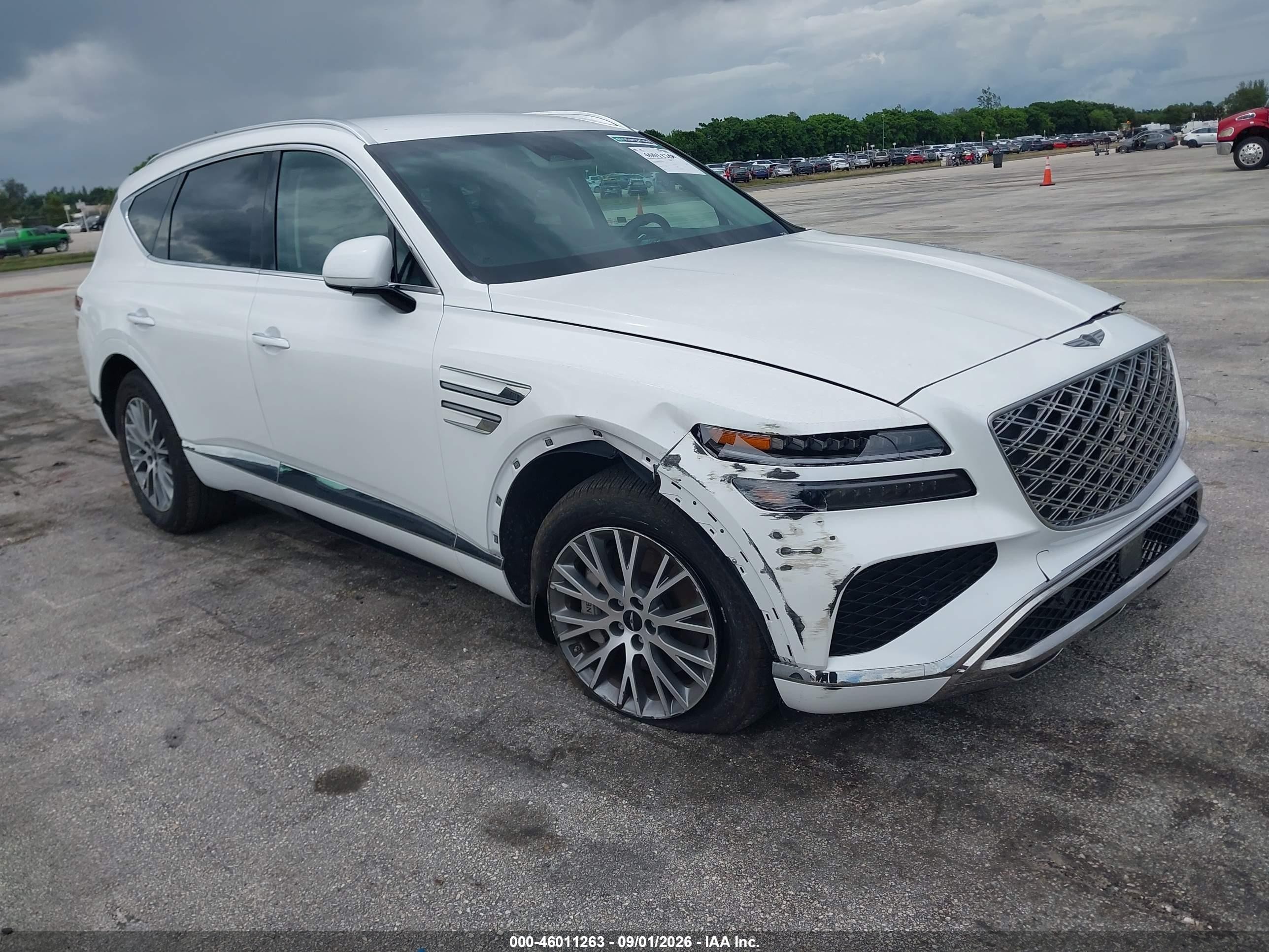 2026 Genesis Gv80 2.5t Awd Белый vin: KMUHFESB7TU329348