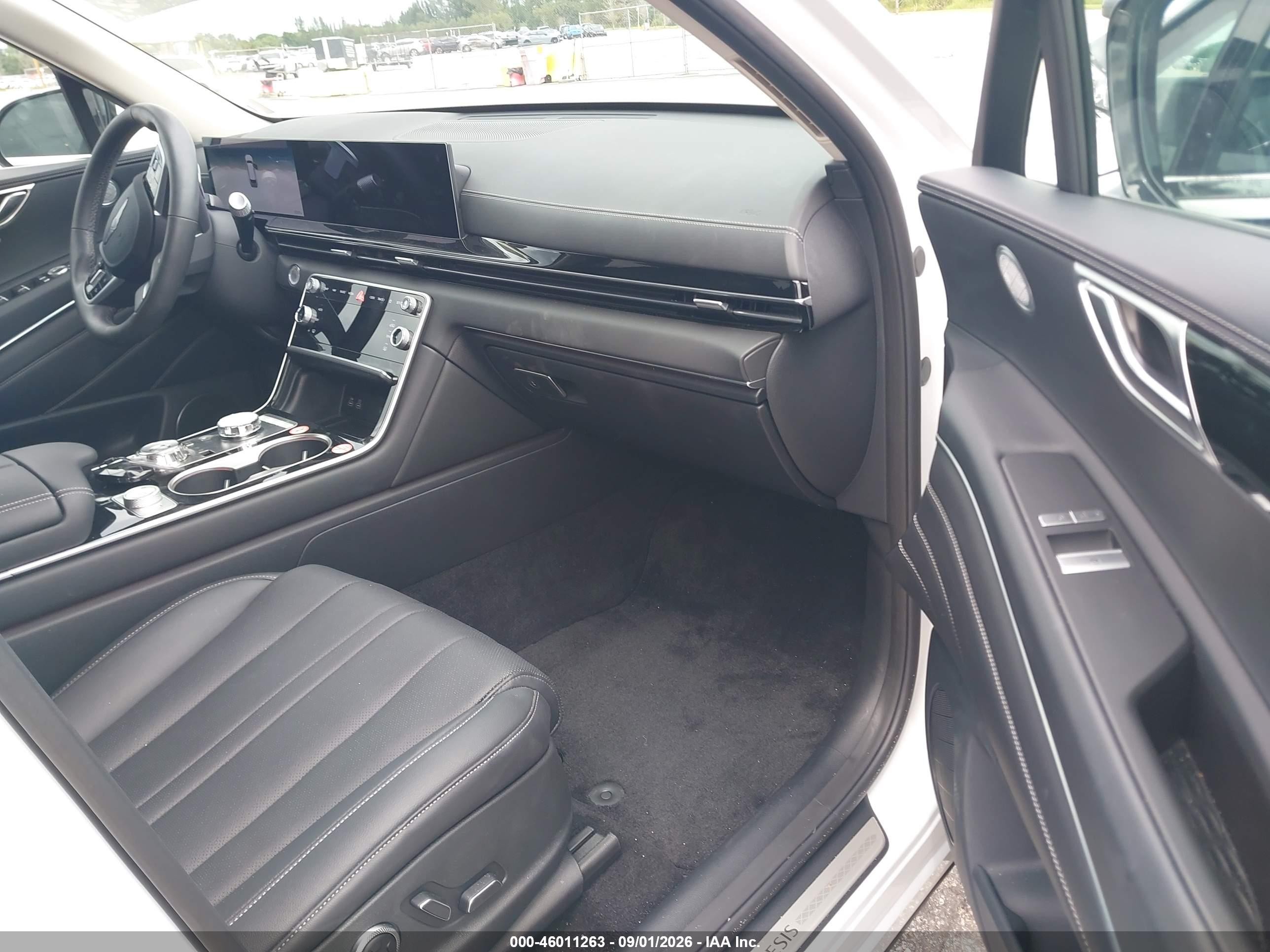 2026 Genesis Gv80 2.5t Awd White vin: KMUHFESB7TU329348