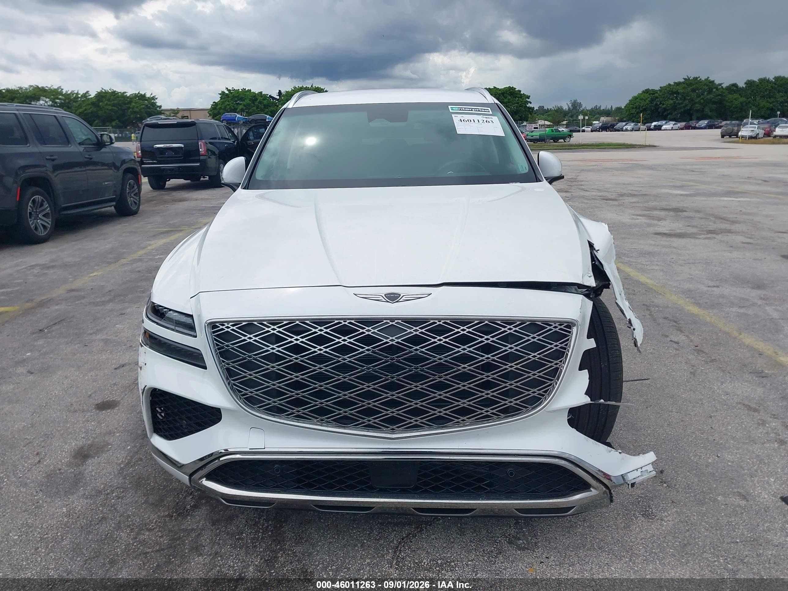 2026 Genesis Gv80 2.5t Awd White vin: KMUHFESB7TU329348