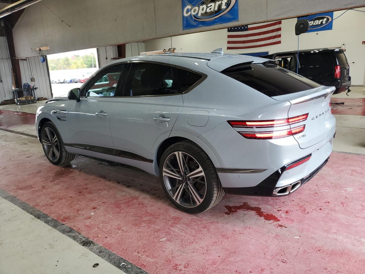 2025 Genesis Gv80 Coupe Blue vin: KMUJBESCXSU275581