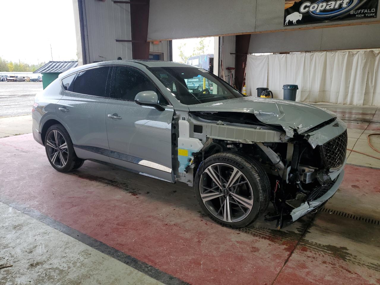 2025 Genesis Gv80 Coupe Blue vin: KMUJBESCXSU275581