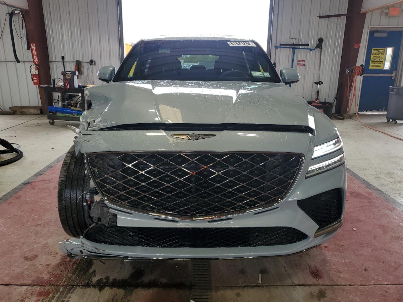 2025 Genesis Gv80 Coupe Blue vin: KMUJBESCXSU275581