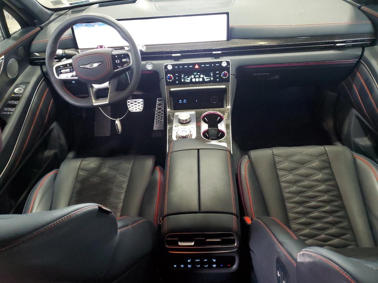 2025 Genesis Gv80 Coupe Blue vin: KMUJBESCXSU275581