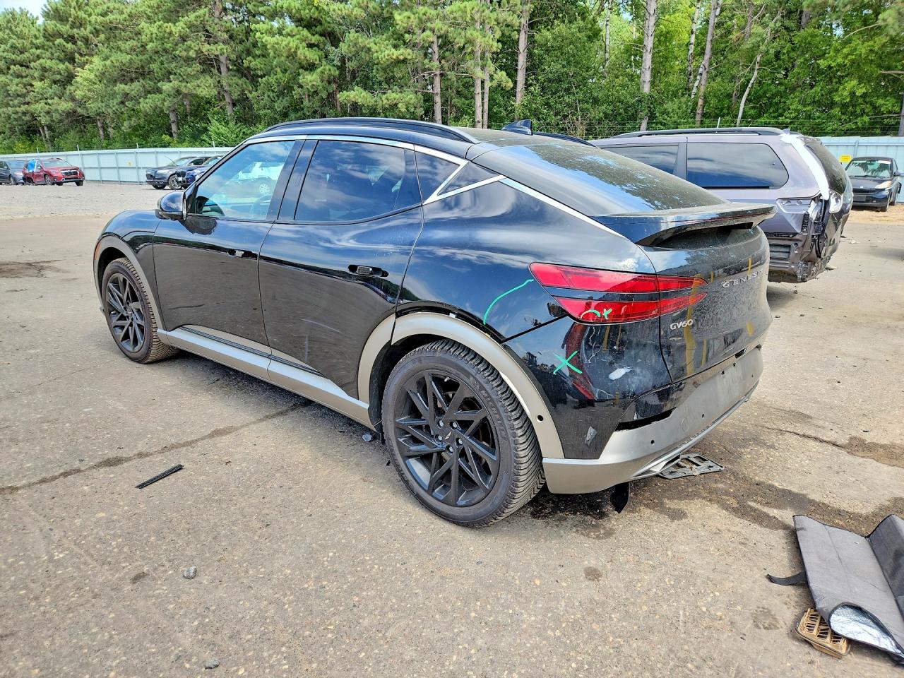2023 Genesis Gv60 Advanced Black vin: KMUKCDTC2PU010476