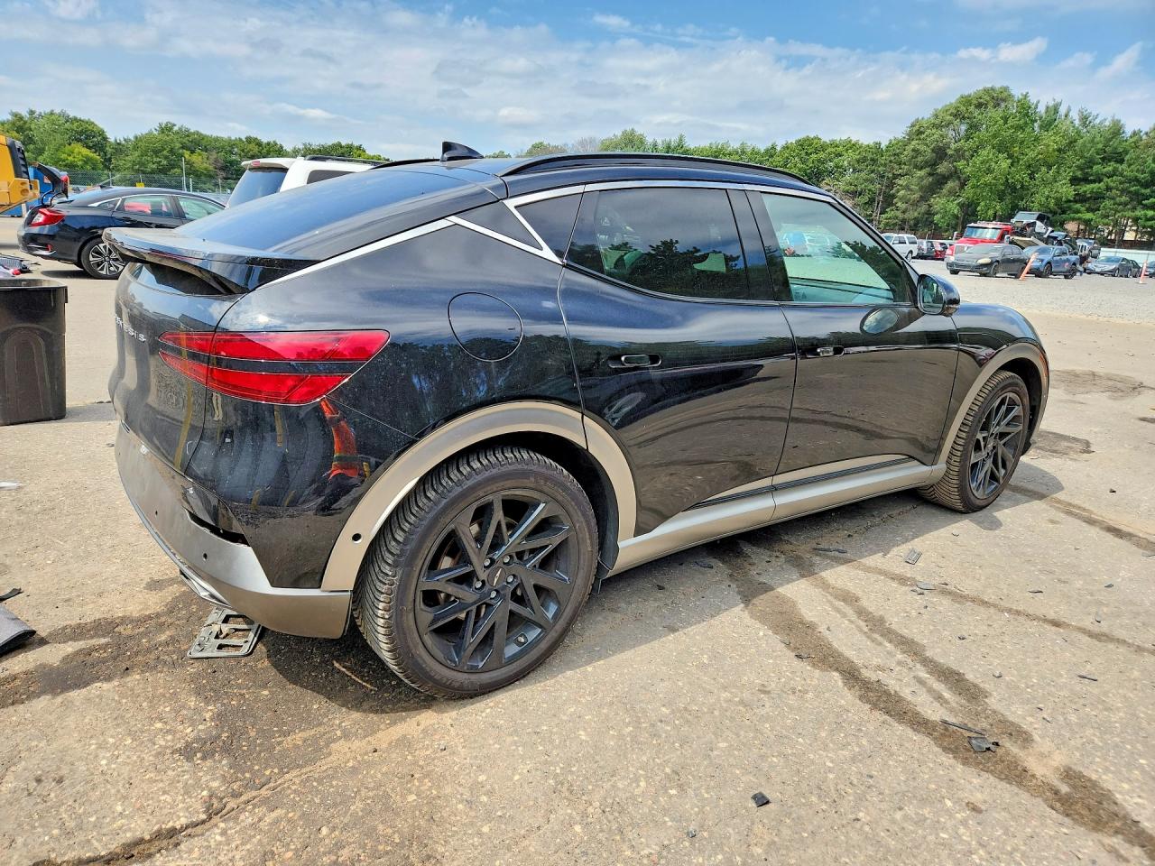 2023 Genesis Gv60 Advanced Black vin: KMUKCDTC2PU010476