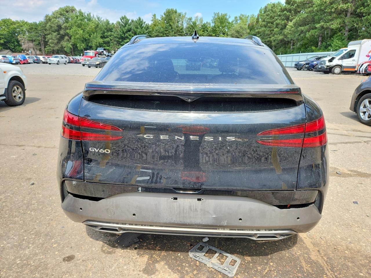 2023 Genesis Gv60 Advanced Black vin: KMUKCDTC2PU010476