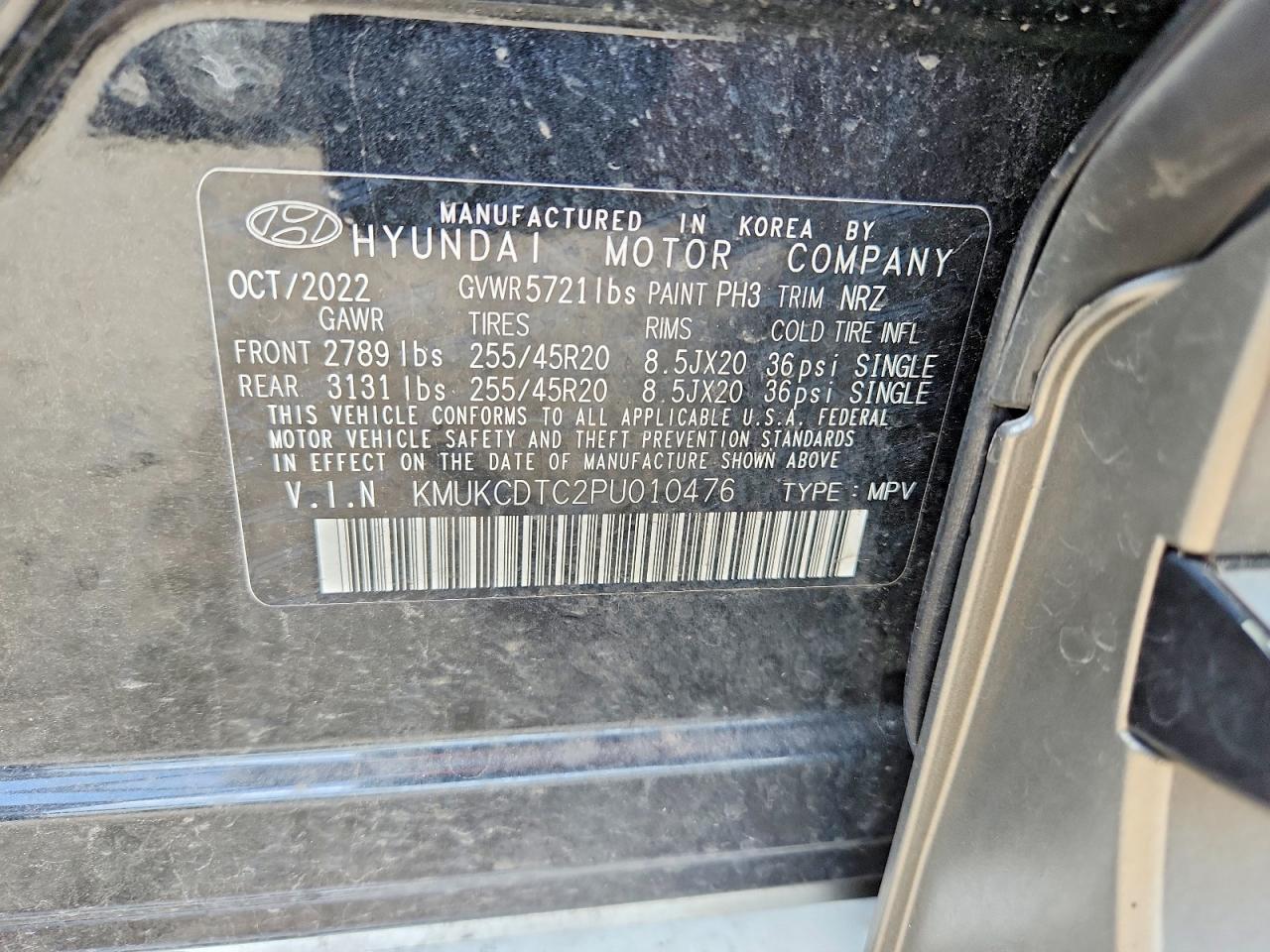 2023 Genesis Gv60 Advanced Black vin: KMUKCDTC2PU010476