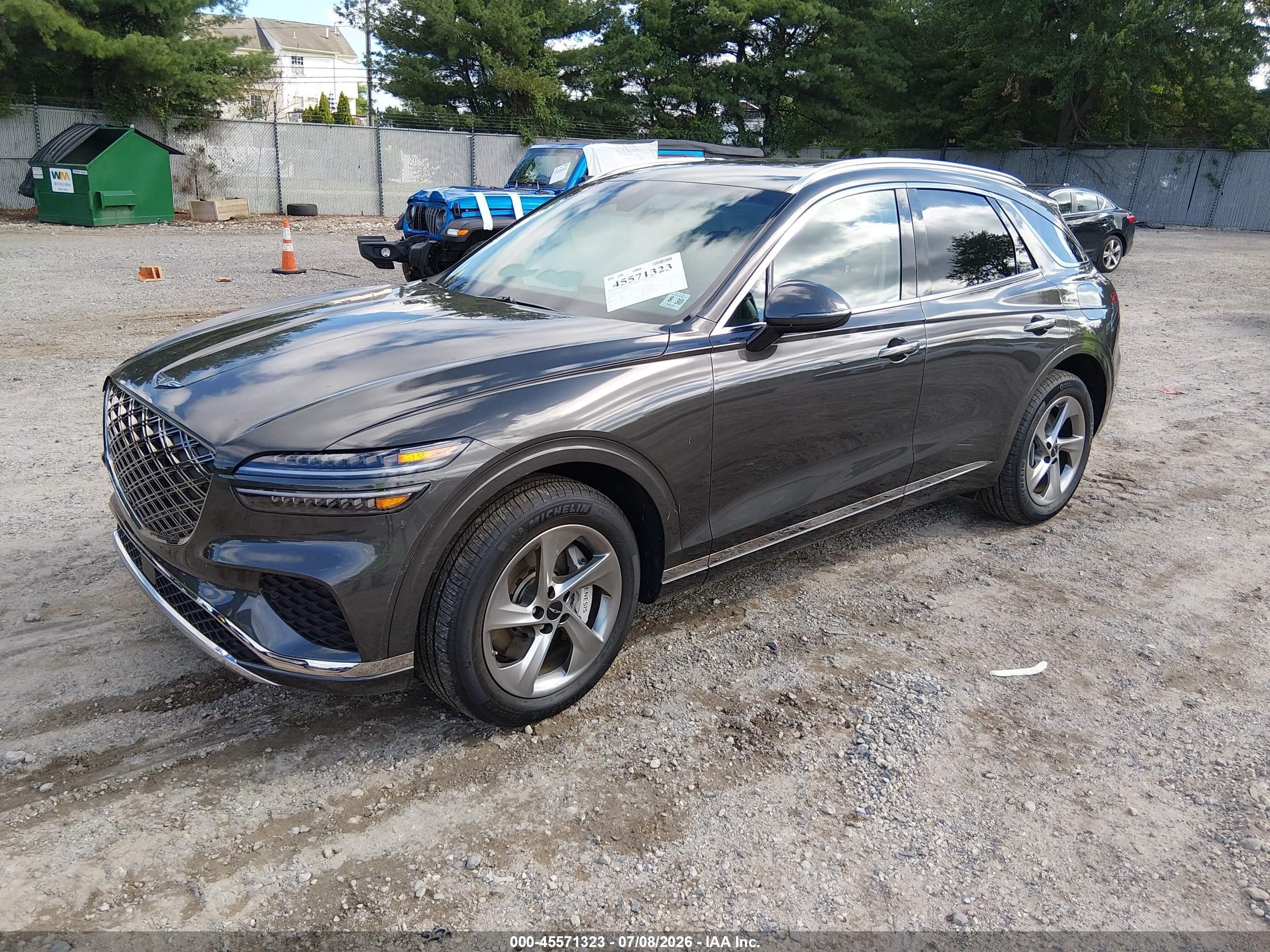 2026 Genesis Gv70 2.5t Select Gray vin: KMUMADTB1TU236282