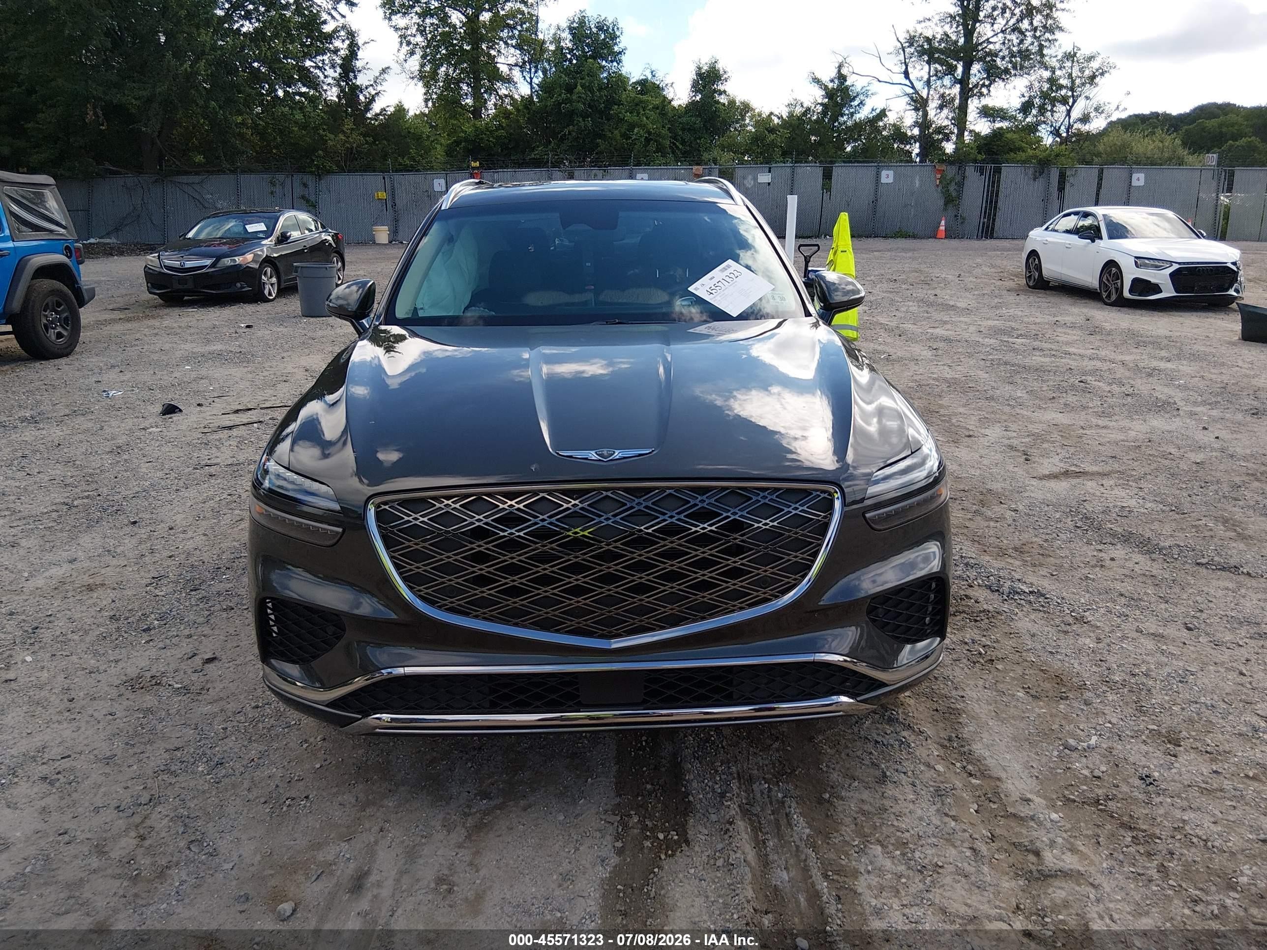 2026 Genesis Gv70 2.5t Select Gray vin: KMUMADTB1TU236282