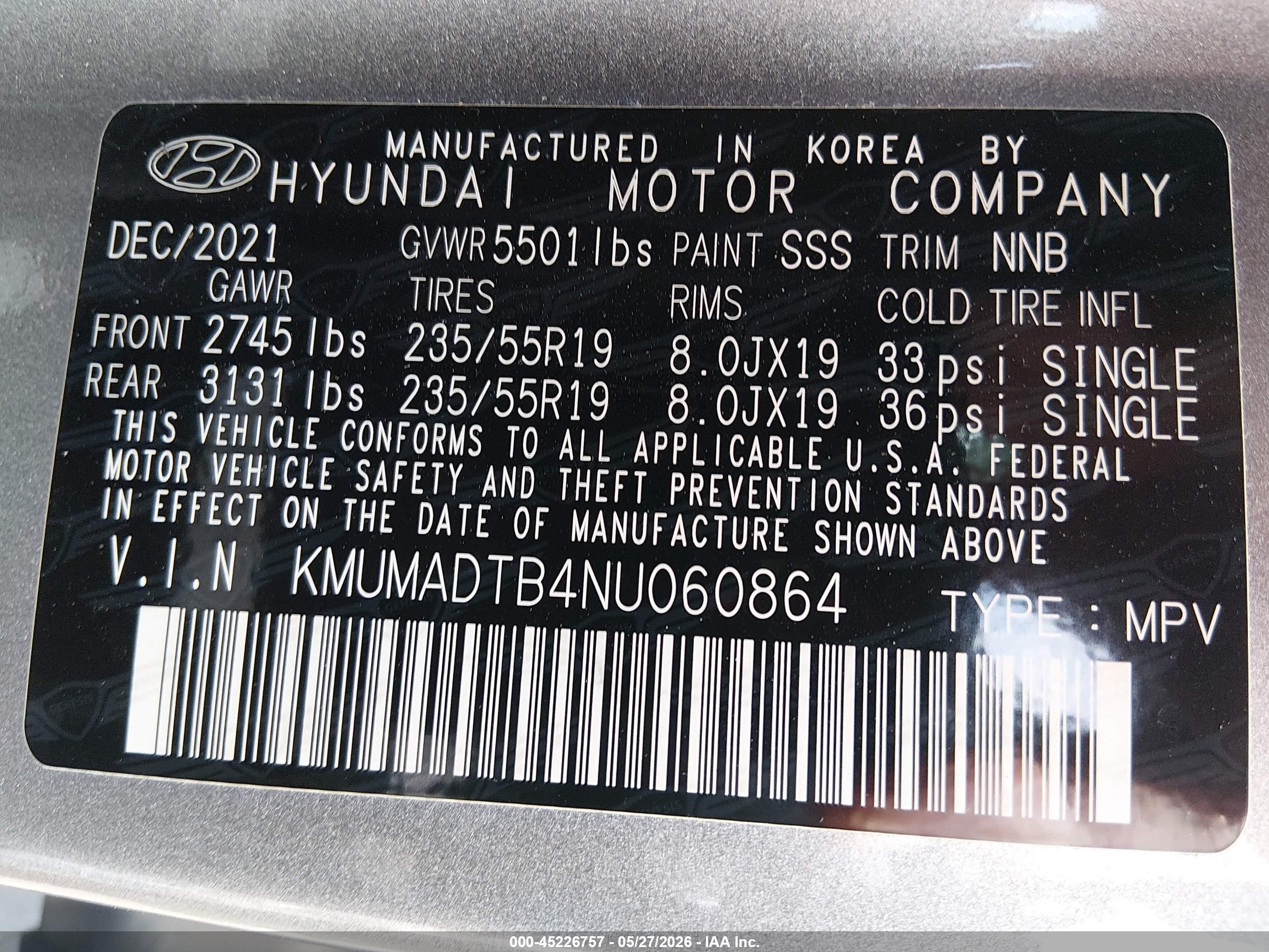 2022 Genesis Gv70 2.5t Awd Серый vin: KMUMADTB4NU060864