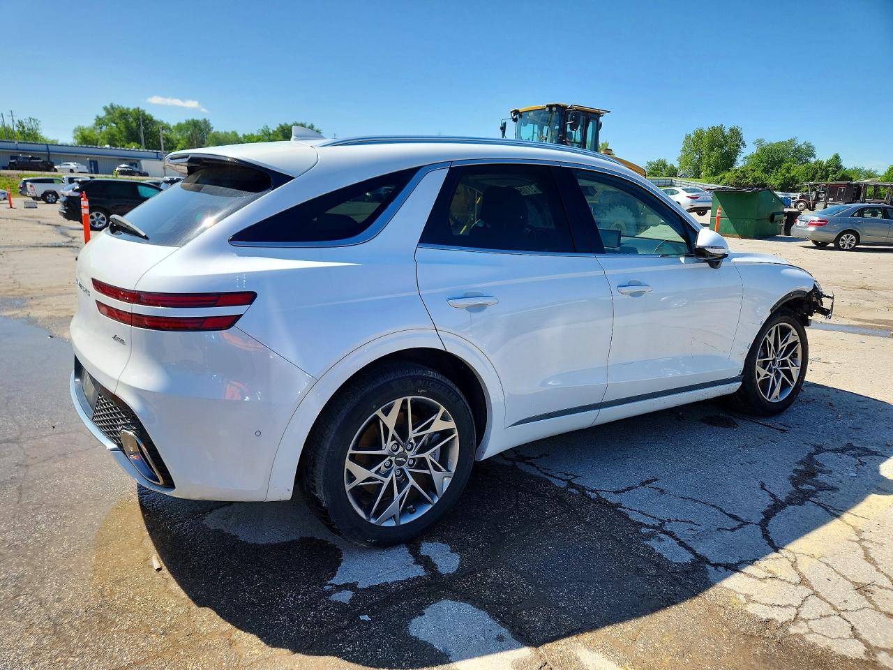 2023 Genesis Gv70 2.5t Standard White vin: KMUMADTB6PU089964
