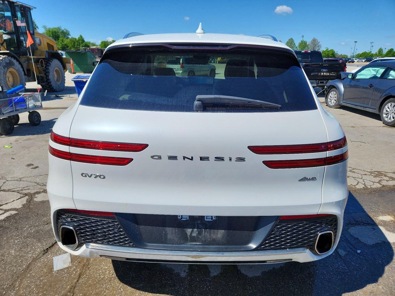 2023 Genesis Gv70 2.5t Standard White vin: KMUMADTB6PU089964