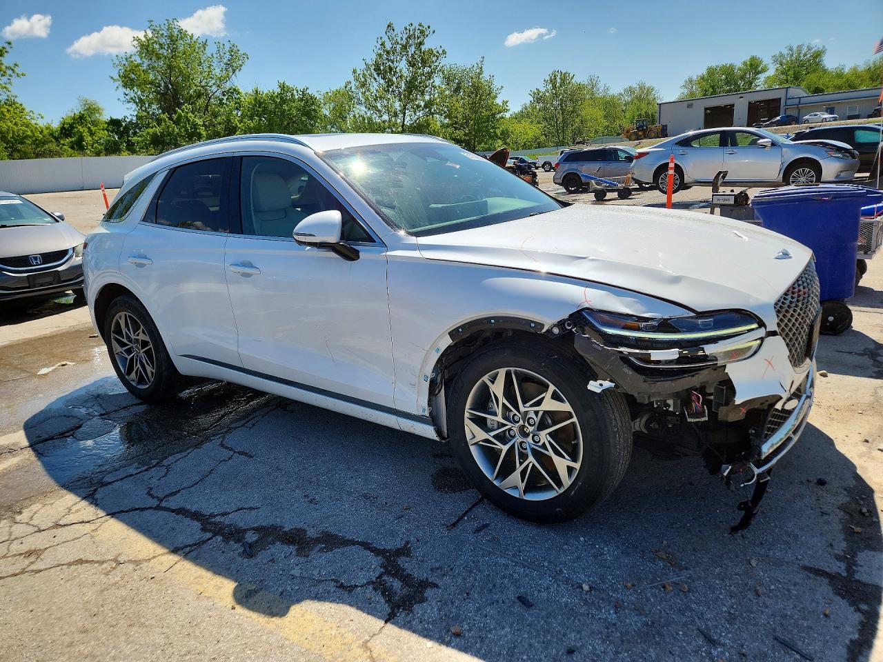 2023 Genesis Gv70 2.5t Standard White vin: KMUMADTB6PU089964