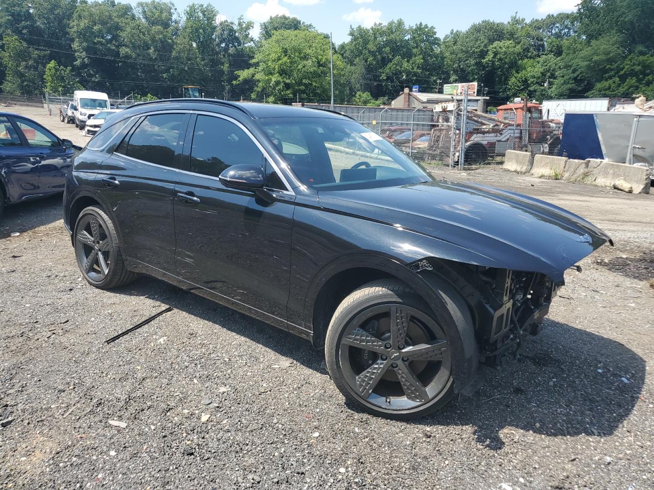2023 Genesis Gv70 Base   Black vin: KMUMADTB8PU097225