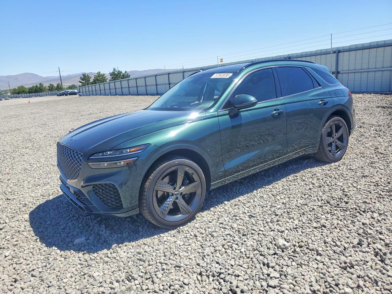 2023 Genesis Gv70 3.5t Sport Green vin: KMUMCDTC0PU137803