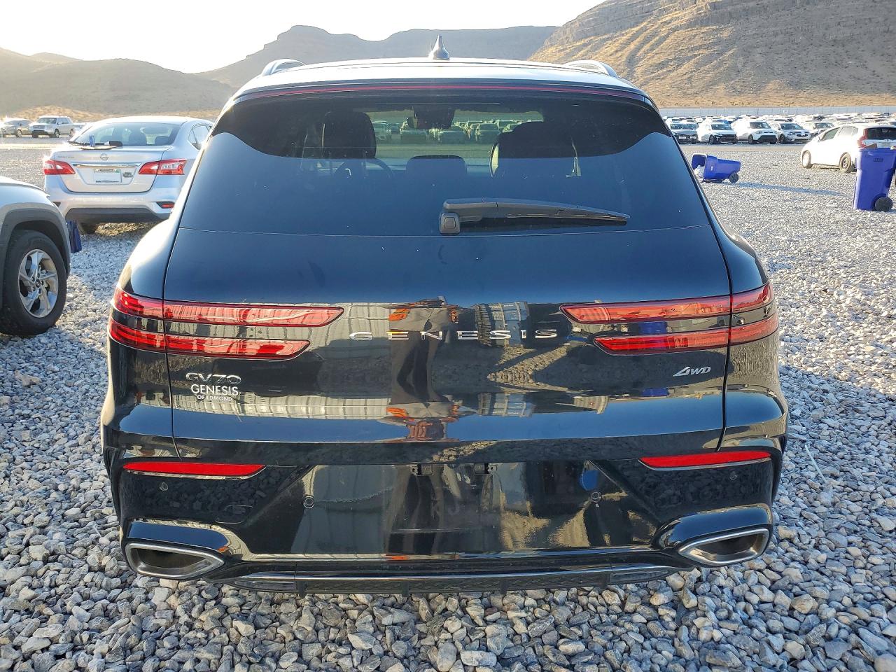 2026 Genesis Gv70 Sport Prestige Black vin: KMUMFDTB4TU262912