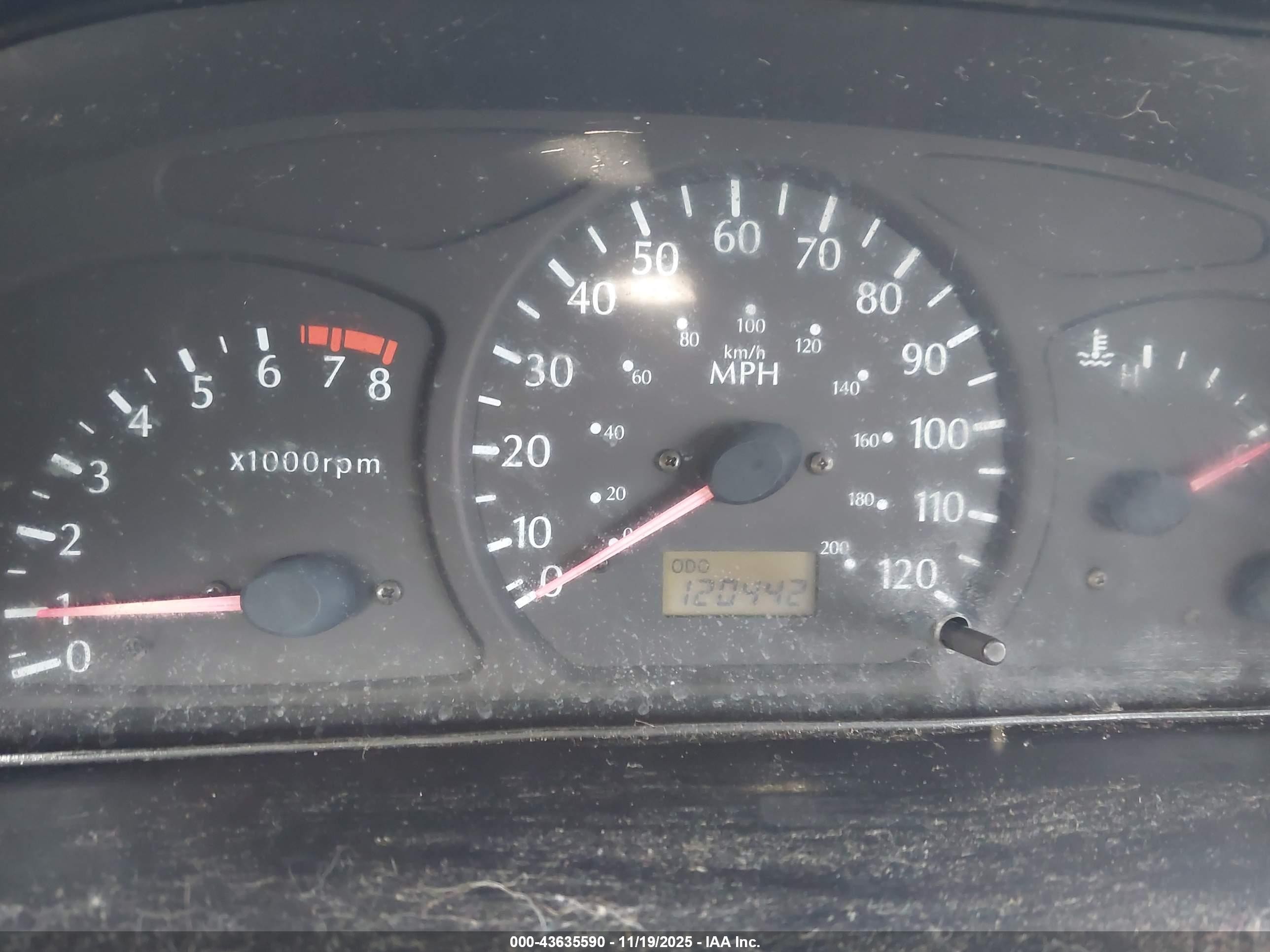 2002 Kia Rio   Red vin: KNADC123926094298