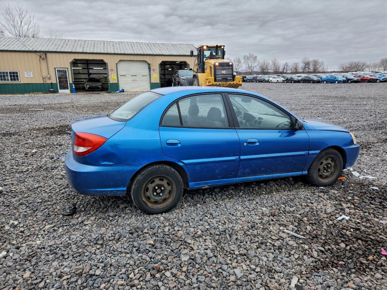 2005 Kia Rio Blue vin: KNADC125156378529