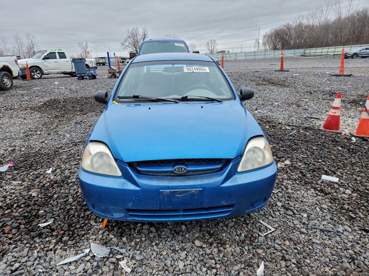 2005 Kia Rio Blue vin: KNADC125156378529