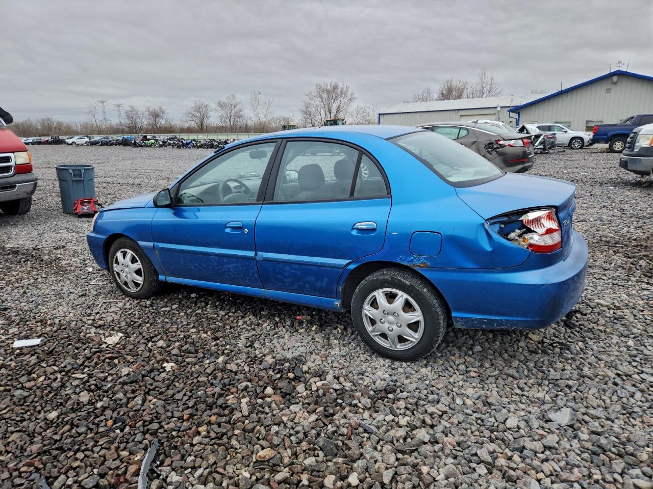 2005 Kia Rio Blue vin: KNADC125156378529