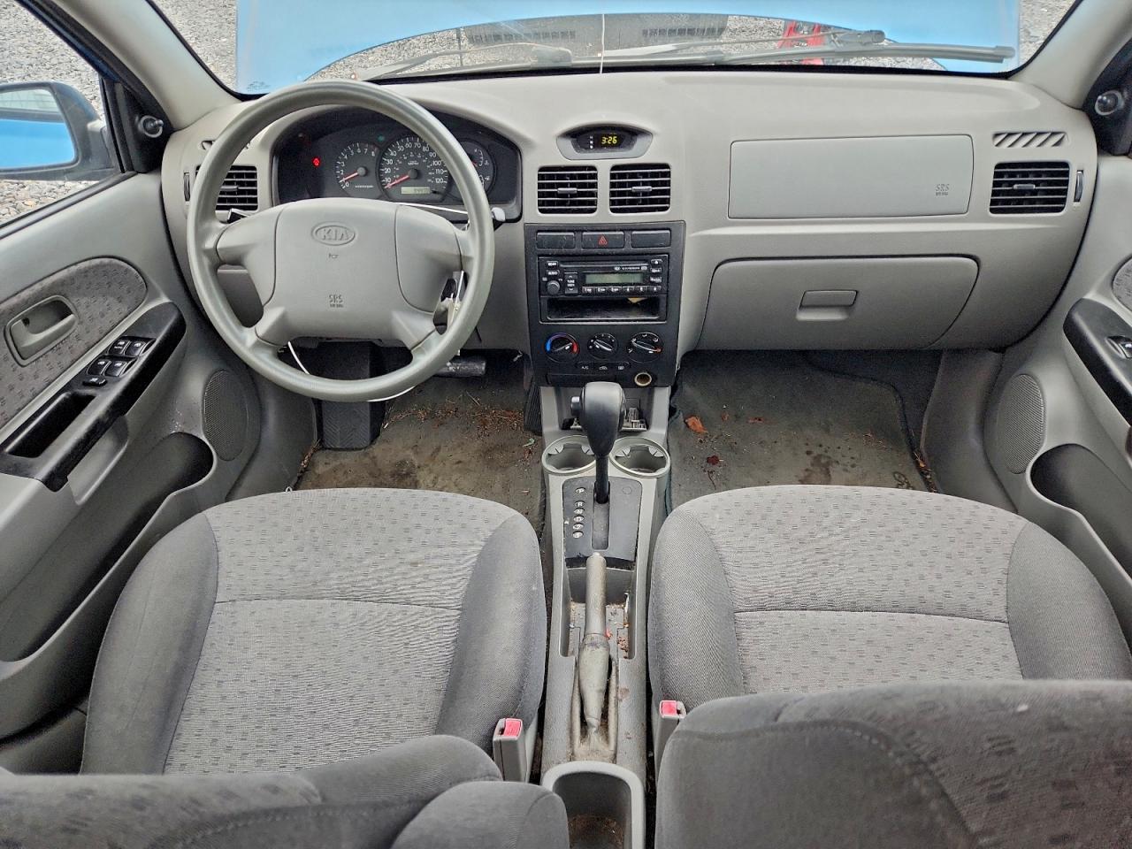 2005 Kia Rio Blue vin: KNADC125156378529