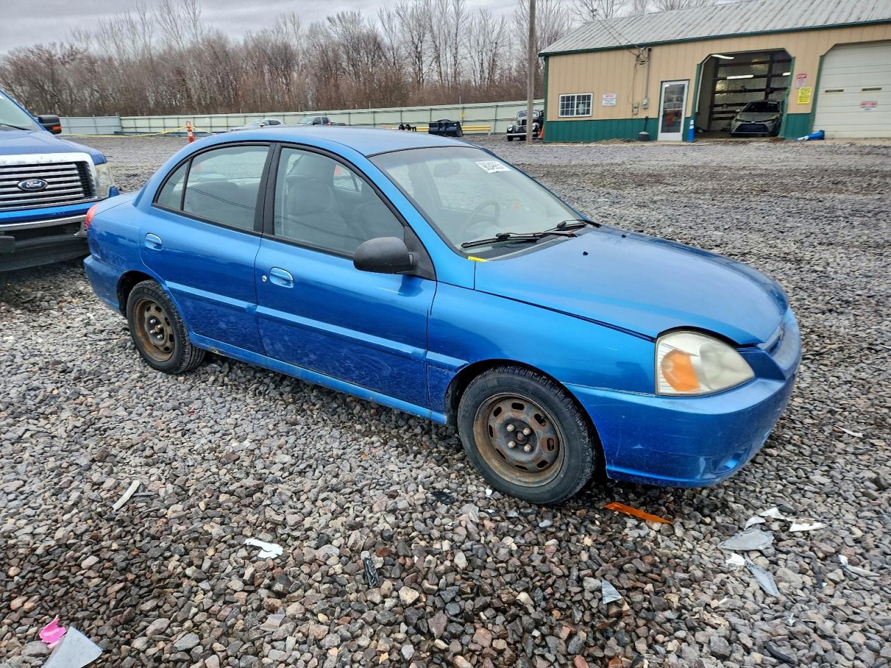 2005 Kia Rio Blue vin: KNADC125156378529