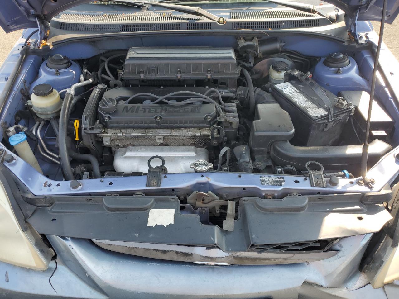2005 Kia Rio Blue vin: KNADC125256388941