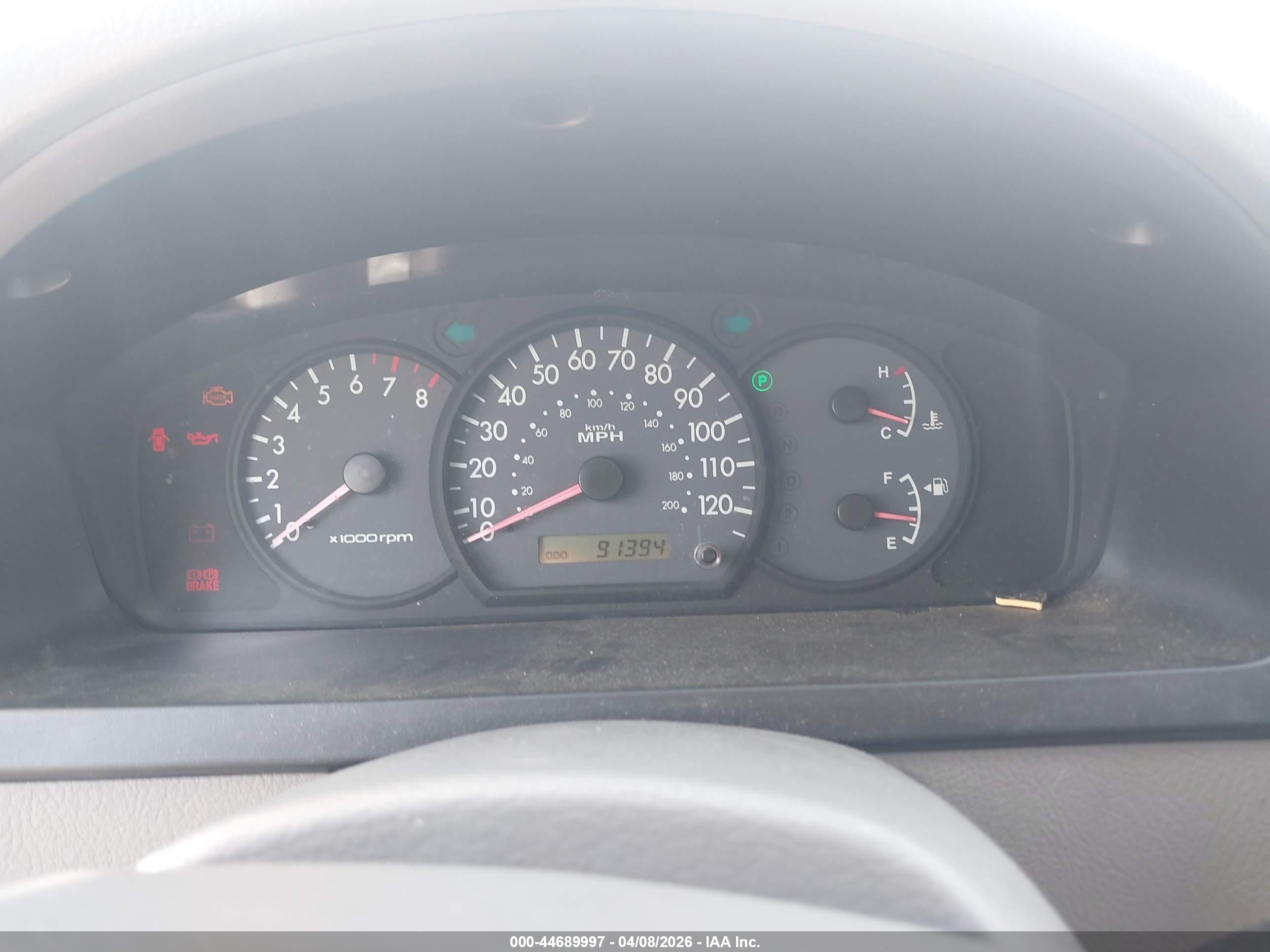 2005 Kia Rio   Blue vin: KNADC125256400716