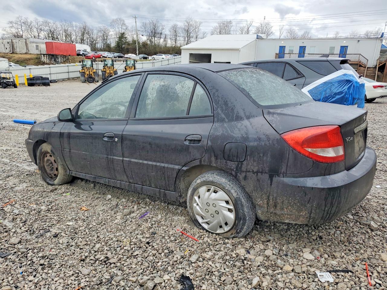 2005 Kia Rio Base Черный vin: KNADC125356399947