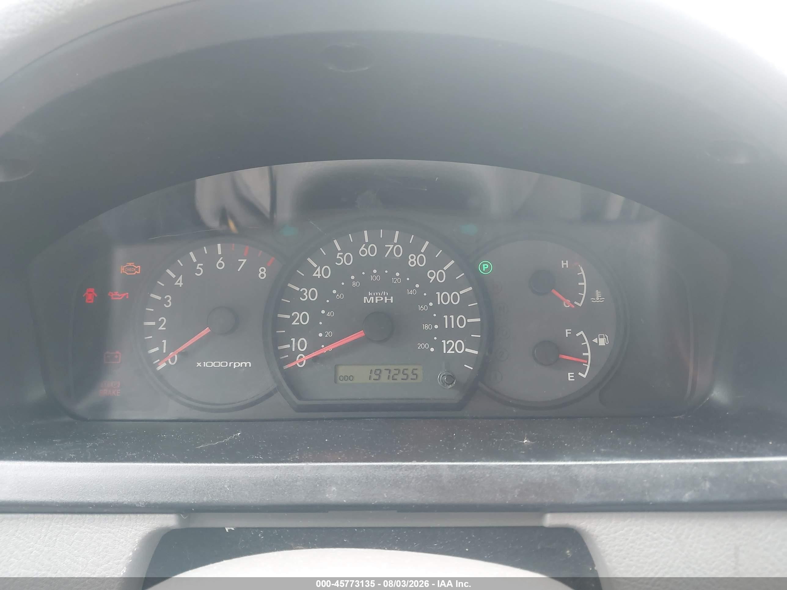 2004 Kia Rio   Blue vin: KNADC125546282885