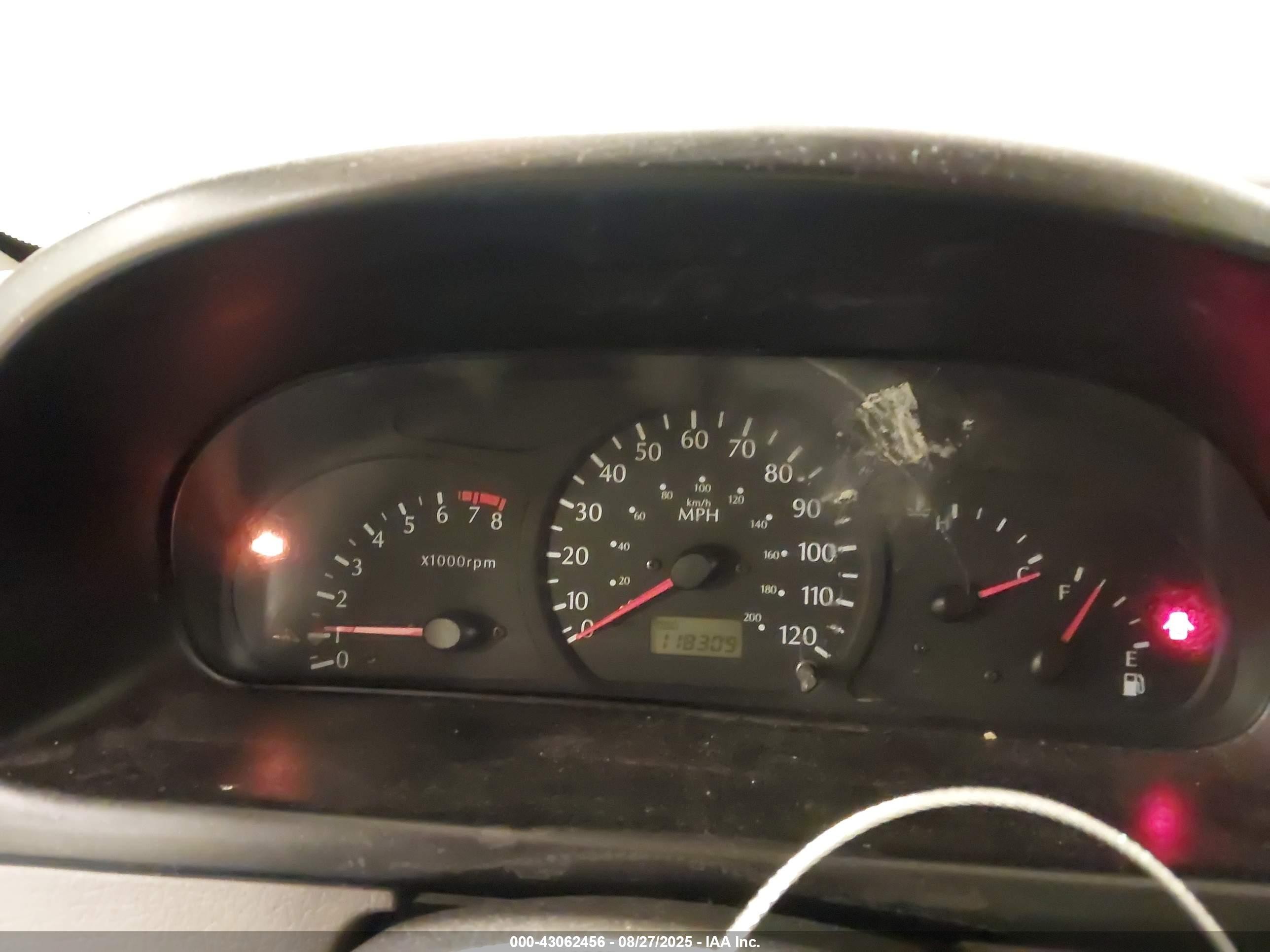 2002 Kia Rio Cinco Blue vin: KNADC163326056351