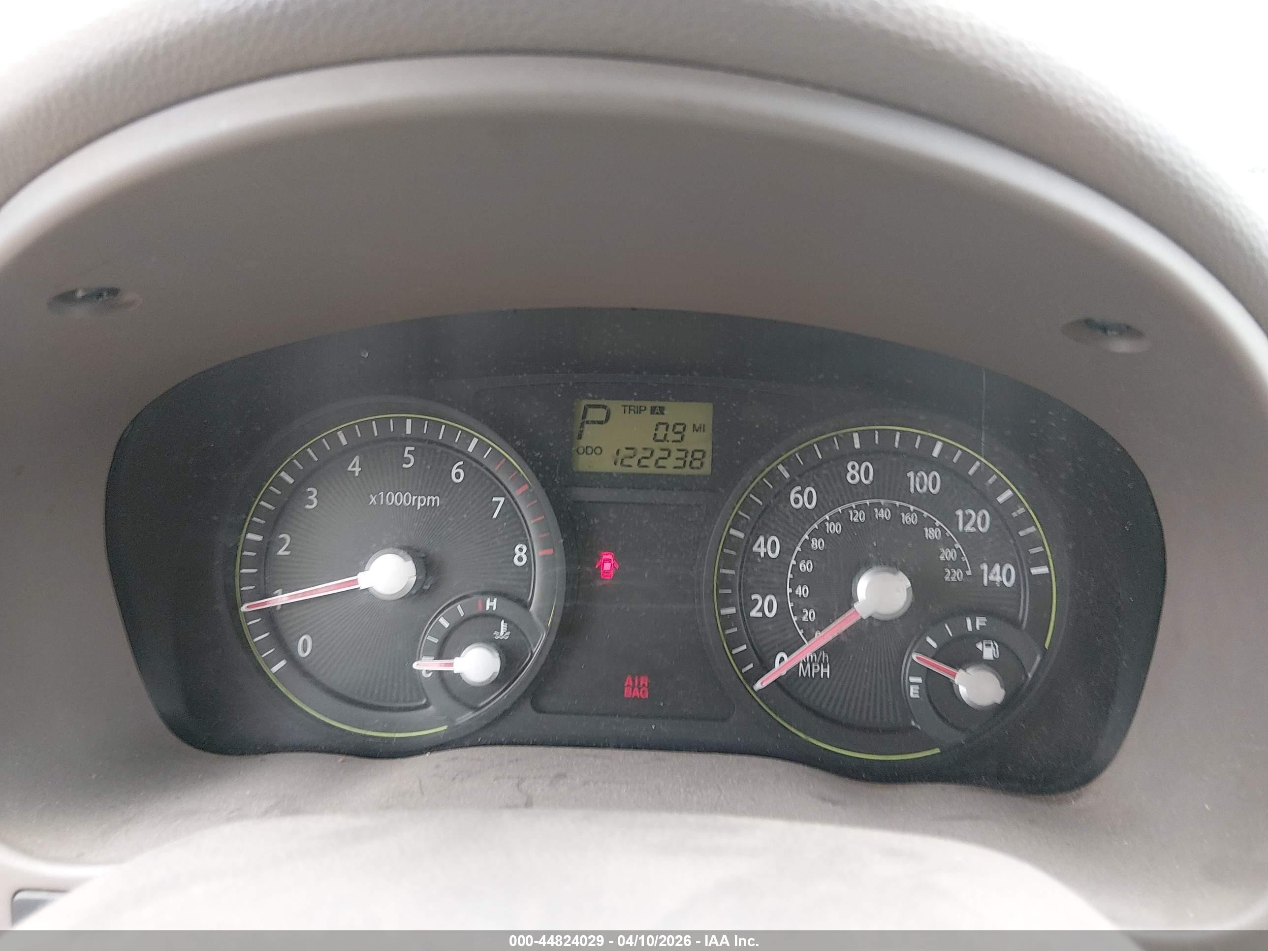 2007 Kia Rio Lx Gold vin: KNADE123076201062