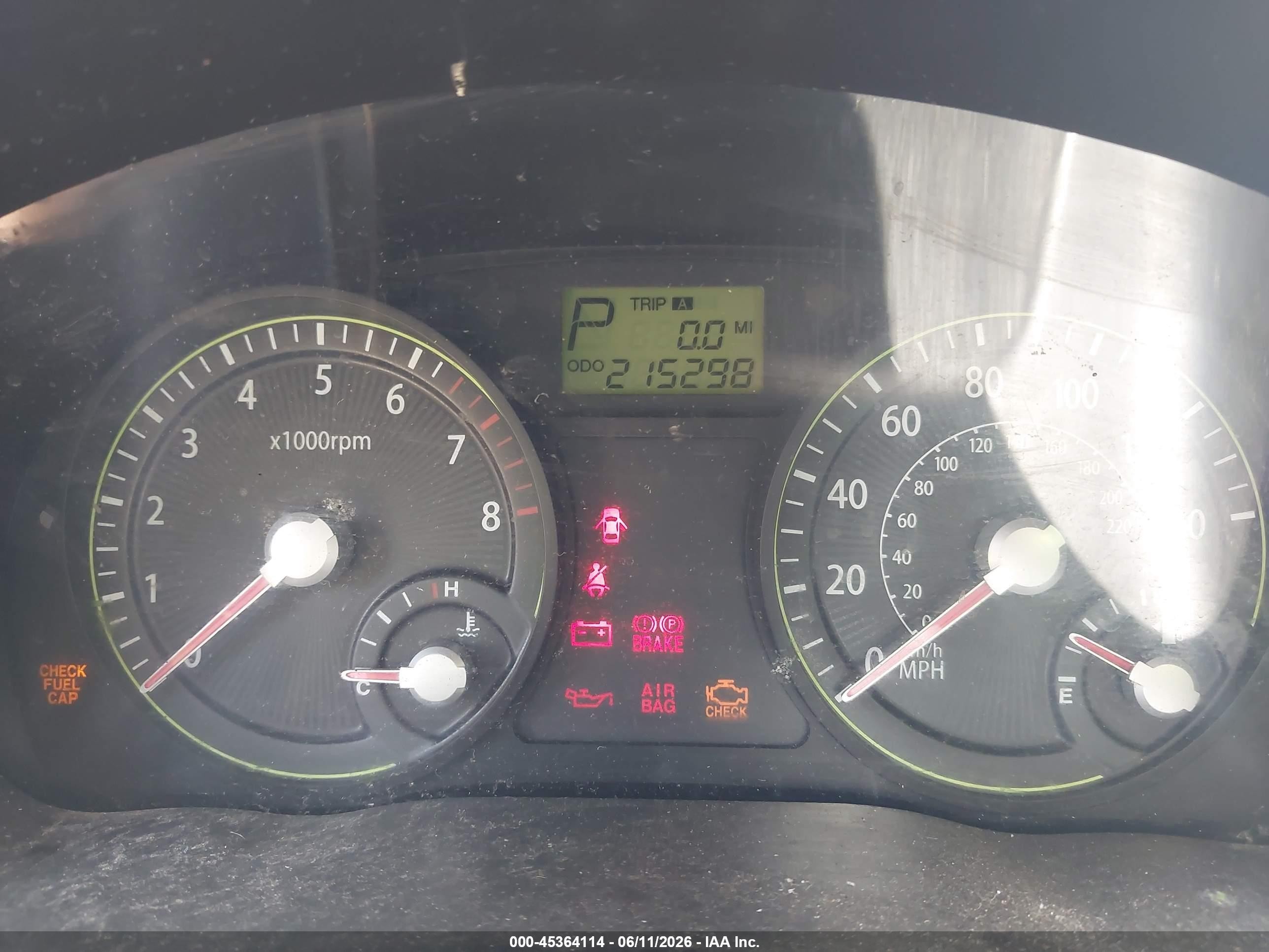 2007 Kia Rio Lx Blue vin: KNADE123076279289