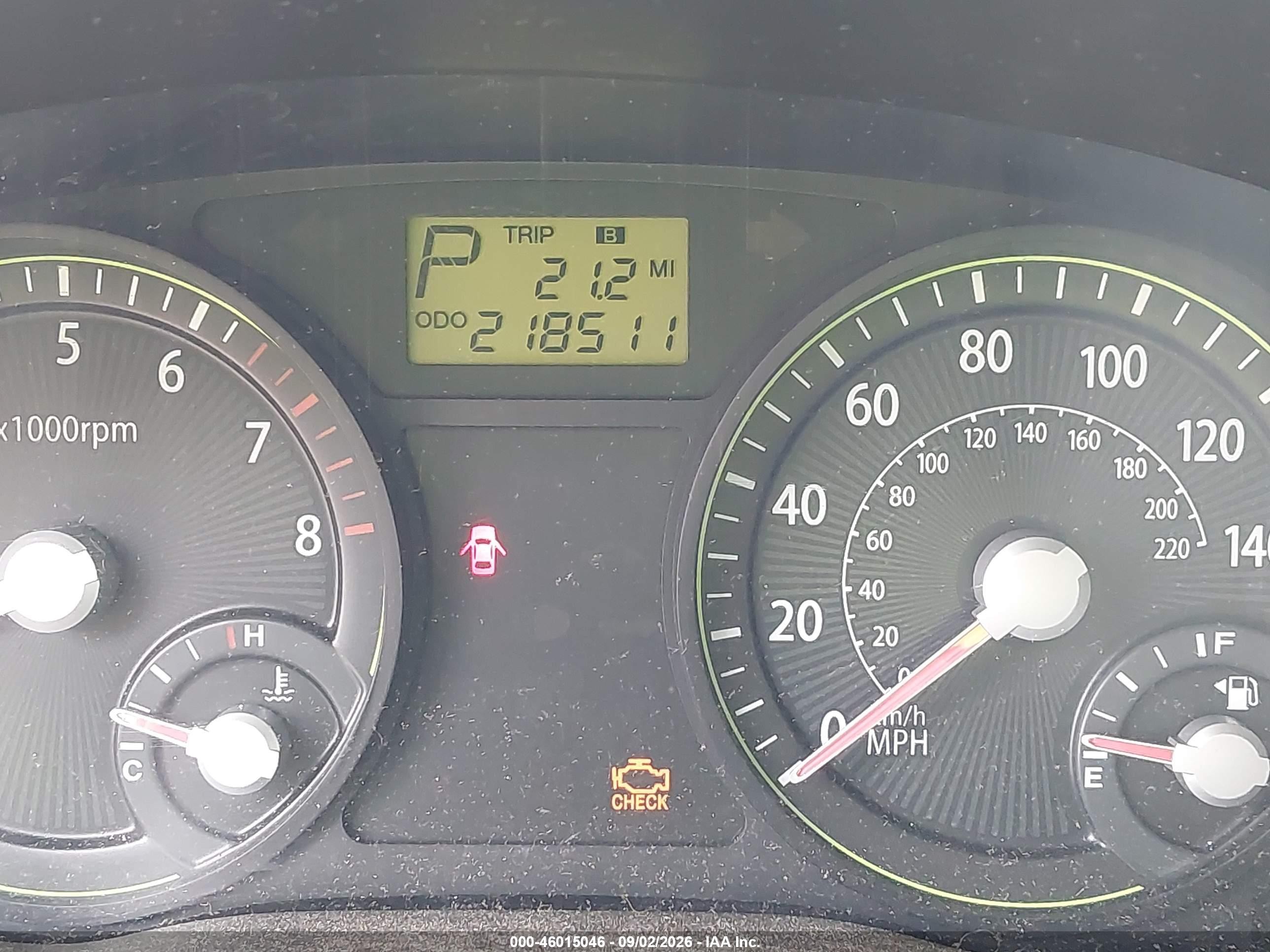 2007 Kia Rio Lx Red vin: KNADE123276199783