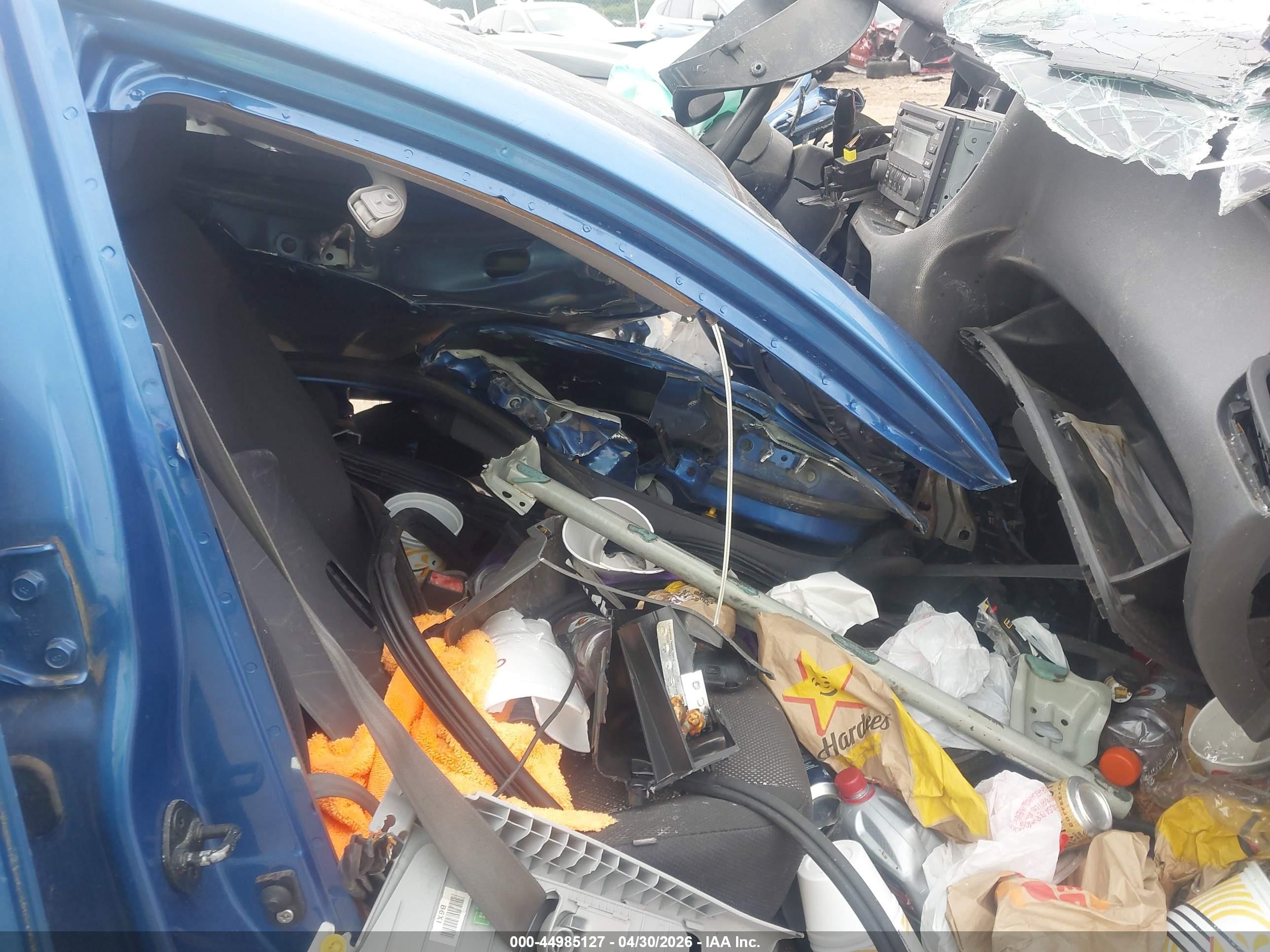 2007 Kia Rio Lx Blue vin: KNADE123276293145