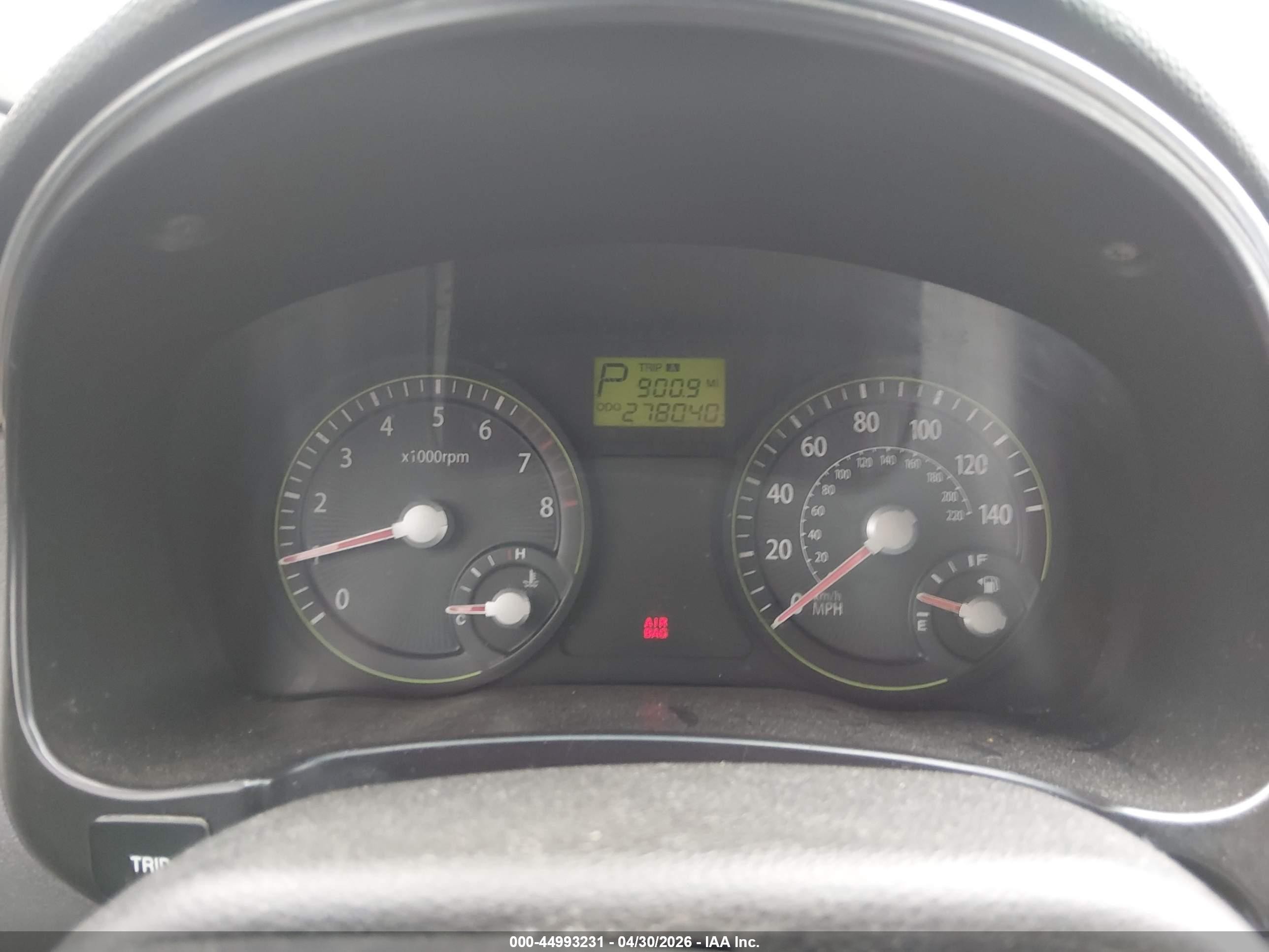 2007 Kia Rio Lx Оранжевый vin: KNADE123376243144