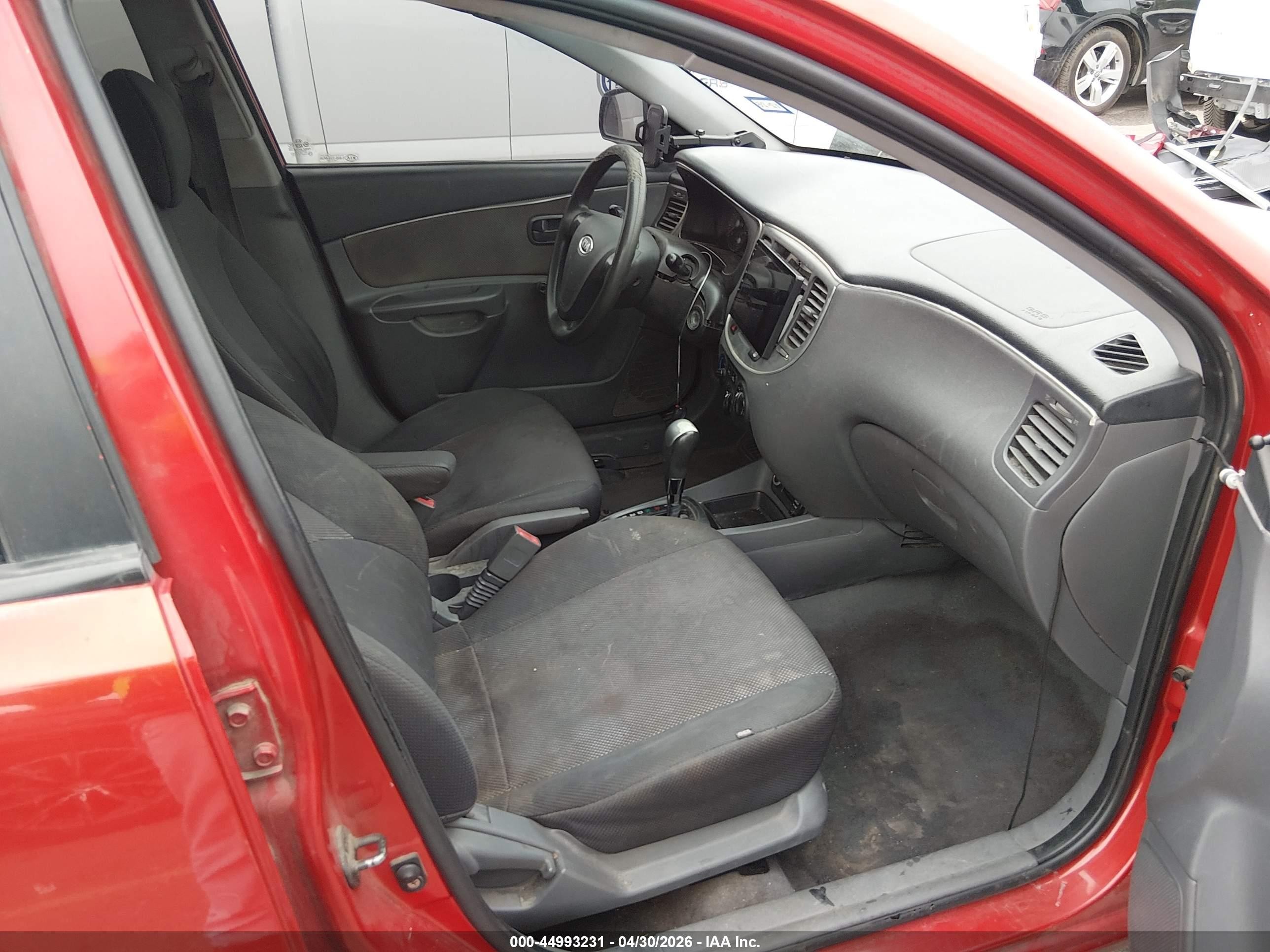 2007 Kia Rio Lx Оранжевый vin: KNADE123376243144